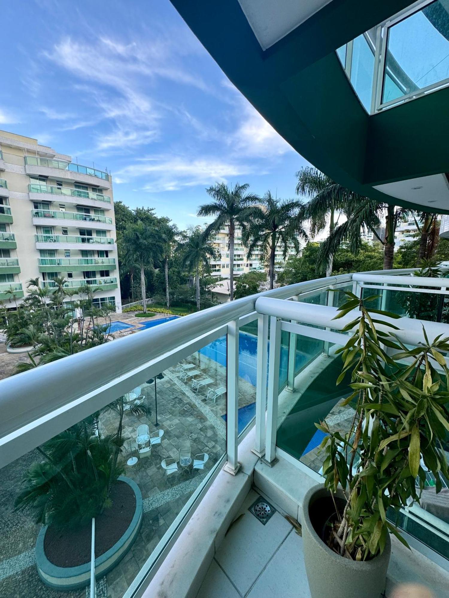 Loft Vista Piscina Na Barra Da Tijuca Apartamento *