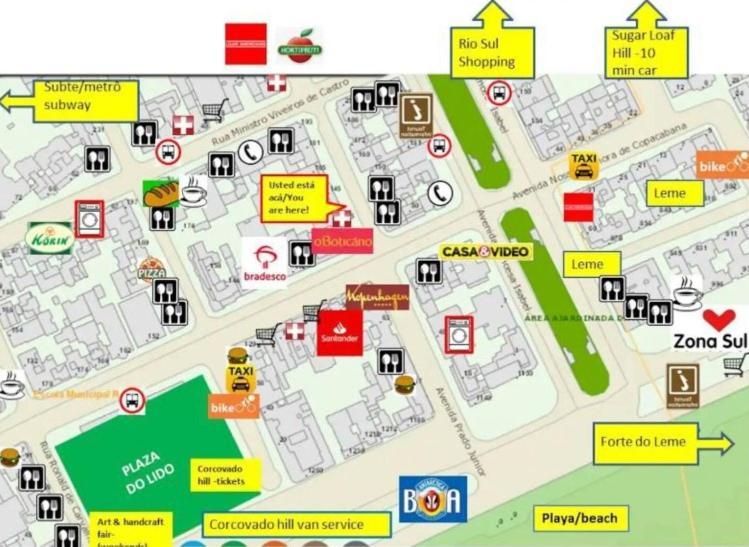 Apartamento Copacabana Vista Mar - Localizacao E Comodidade Rio de Janeiro