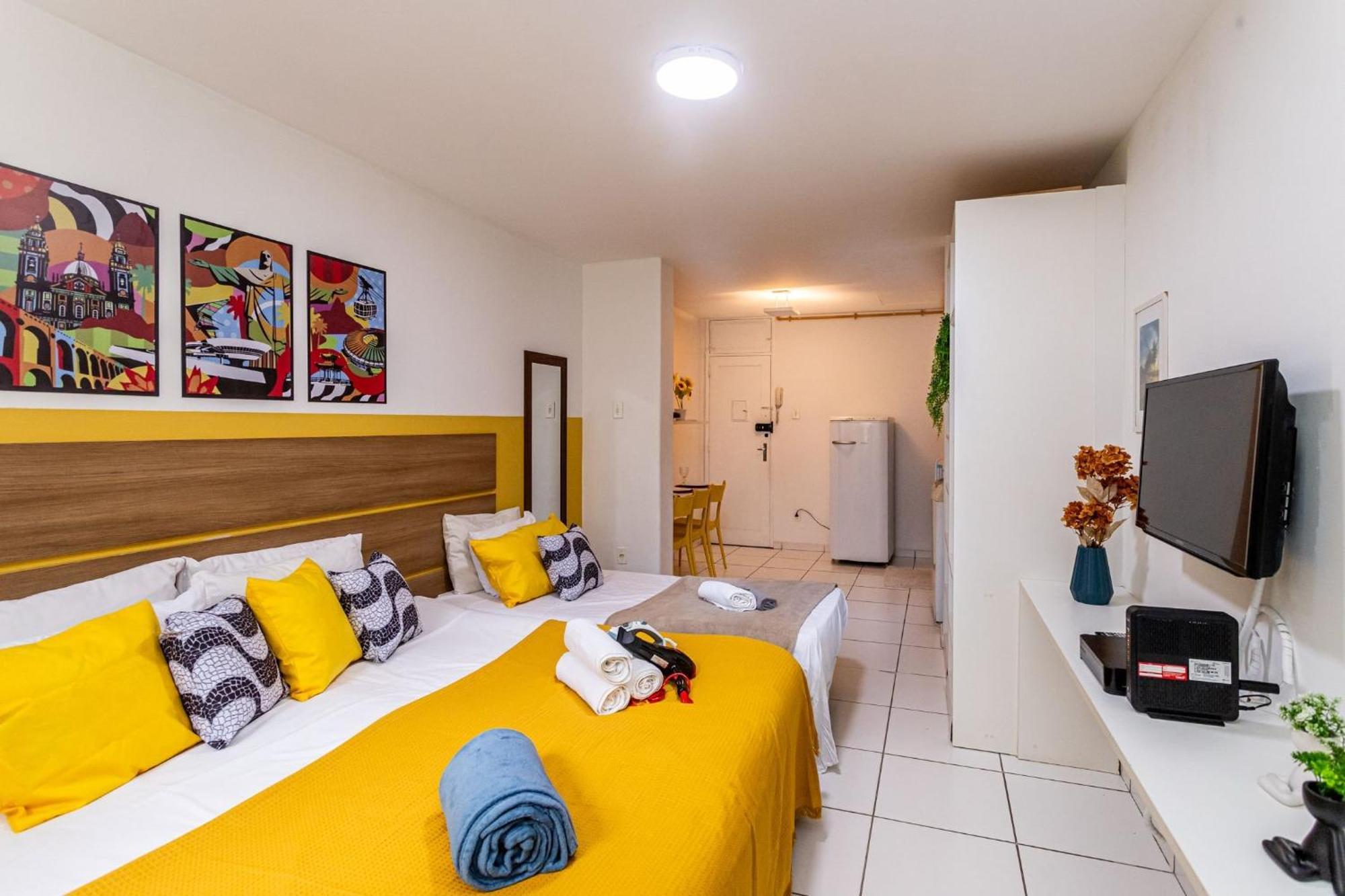 Aconchego De Copacabana - Praia, Metrô E Conforto! Apartamento Rio de Janeiro