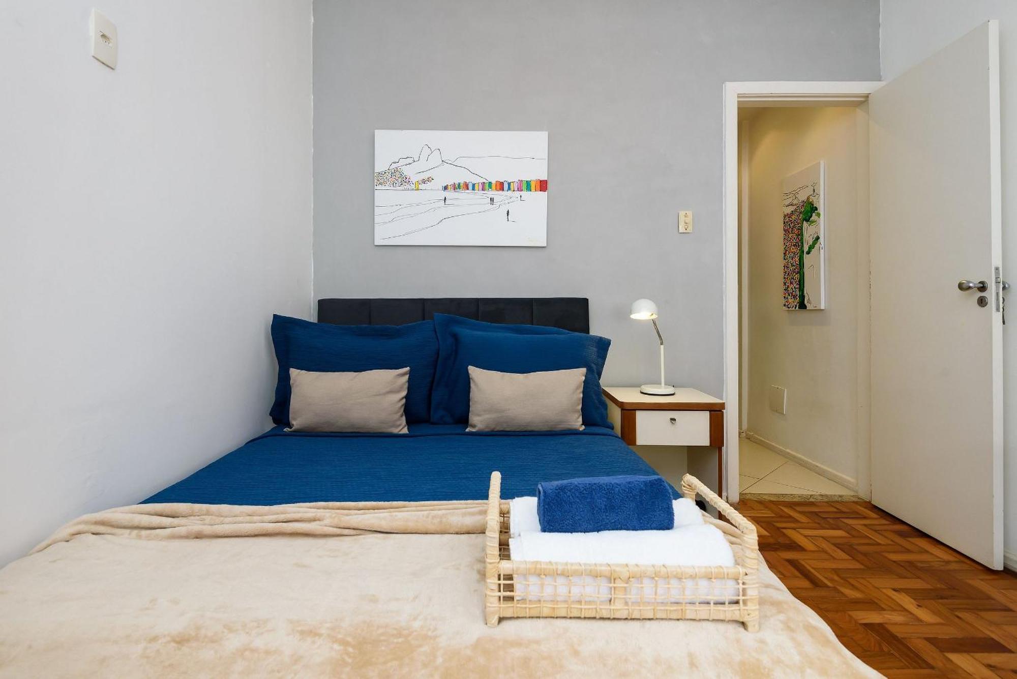 Omar Do Rio - Br 194/1104: Studio Copacabana, Internet 240mbps, Smart Tv + Tv A Cabo, Workstation, Alexa, A 80m Do Metrô Cardeal Arcoverde E A 400m Da Praia De Copacabana Rio de Janeiro