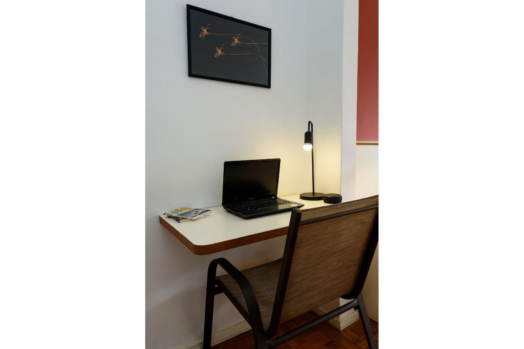 Omar Do Rio - Br 194/1104: Studio Copacabana, Internet 240mbps, Smart Tv + Tv A Cabo, Workstation, Alexa, A 80m Do Metrô Cardeal Arcoverde E A 400m Da Praia De Copacabana Rio de Janeiro