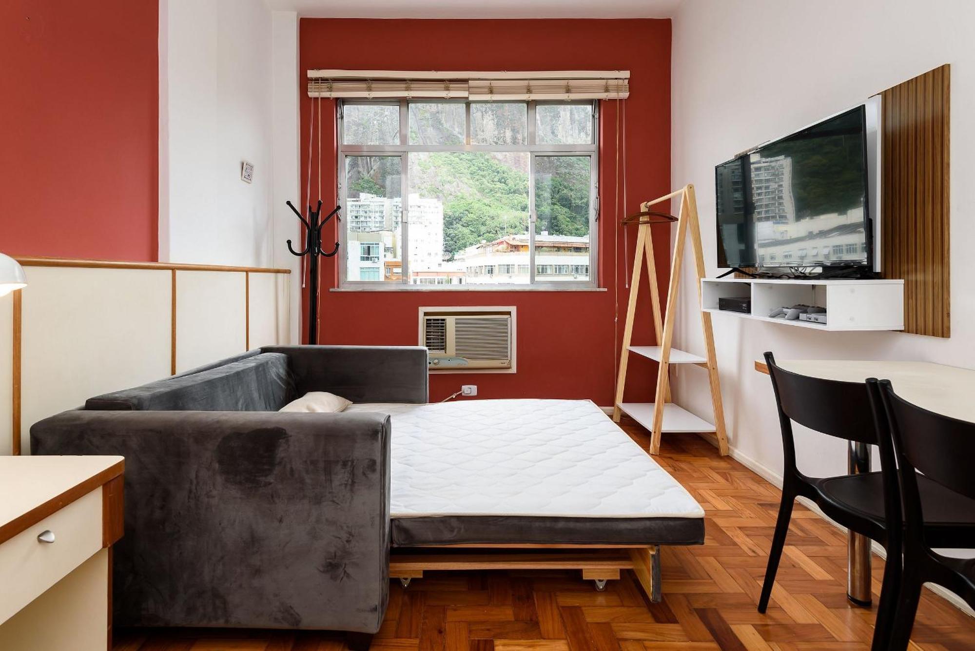 Omar Do Rio - Br 194/1104: Studio Copacabana, Internet 240mbps, Smart Tv + Tv A Cabo, Workstation, Alexa, A 80m Do Metrô Cardeal Arcoverde E A 400m Da Praia De Copacabana Rio de Janeiro