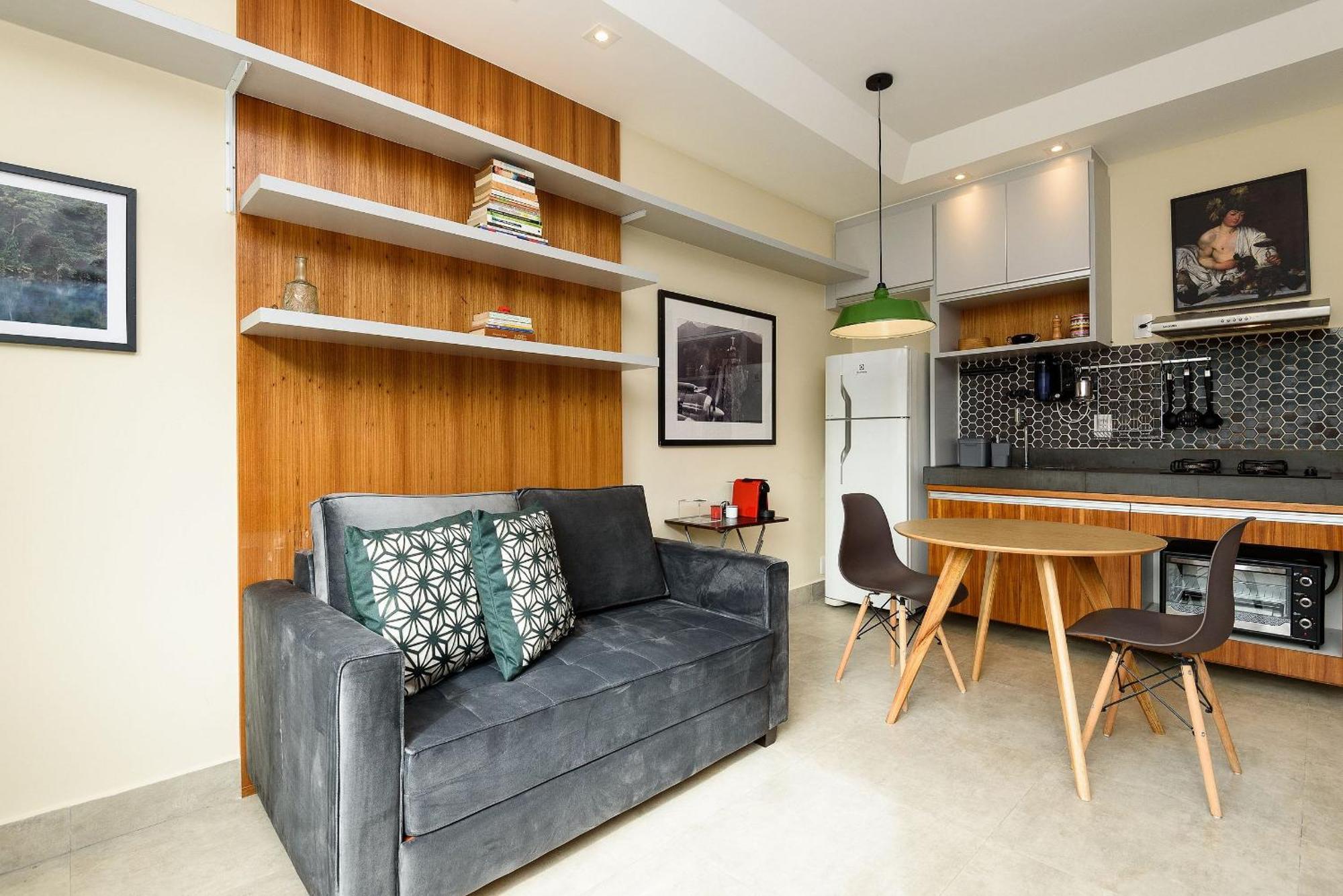 Apartamento Omar Do Rio: Moderno Com Vista P/ Cristo Redentor, A 230m Do Metrô Siqueira Campos E 650 Metros Da De Copacabana, C/ Smart Tv, Internet 250mbps E Workstation *