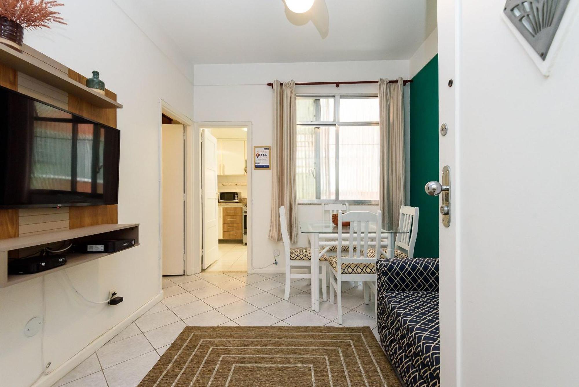 Apartamento Qto&sala A 220m Da De Copacabana | Rp 95/304 Rio de Janeiro