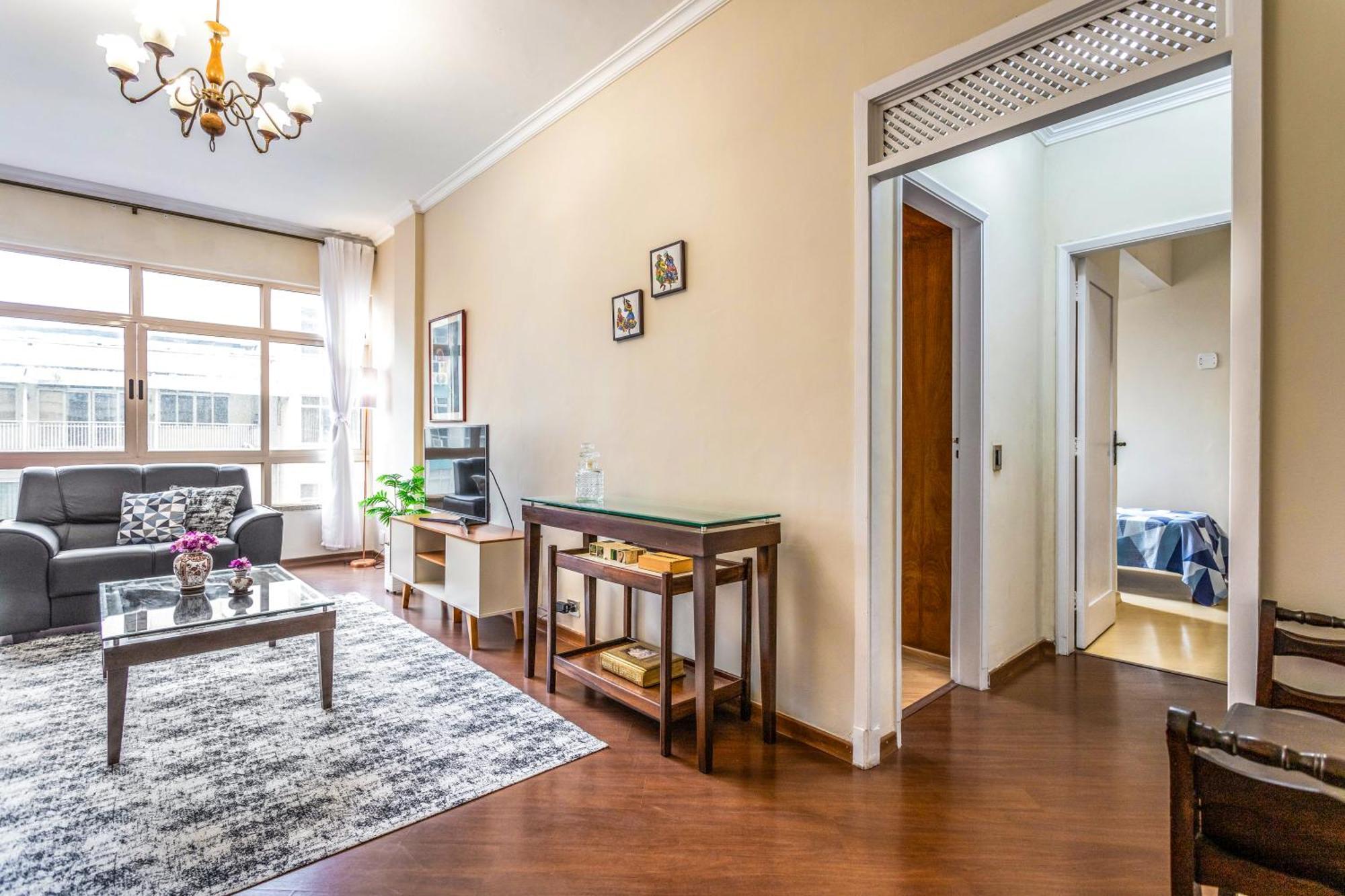 8min Da Praia, Vaga Ampla Gratis, Recepcao 24h, Cozinha Completa, 5min Do Metro E Espaco Office Com Wi-fi Rapido - Copa901 Apartamento