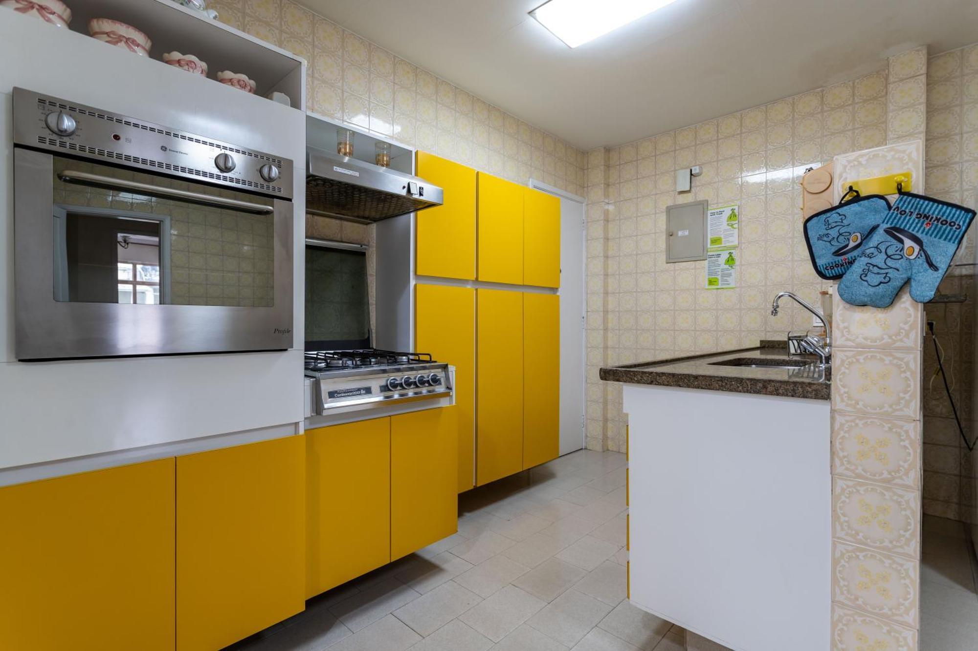 8min Da Praia, Vaga Ampla Gratis, Recepcao 24h, Cozinha Completa, 5min Do Metro E Espaco Office Com Wi-fi Rapido - Copa901 Apartamento *