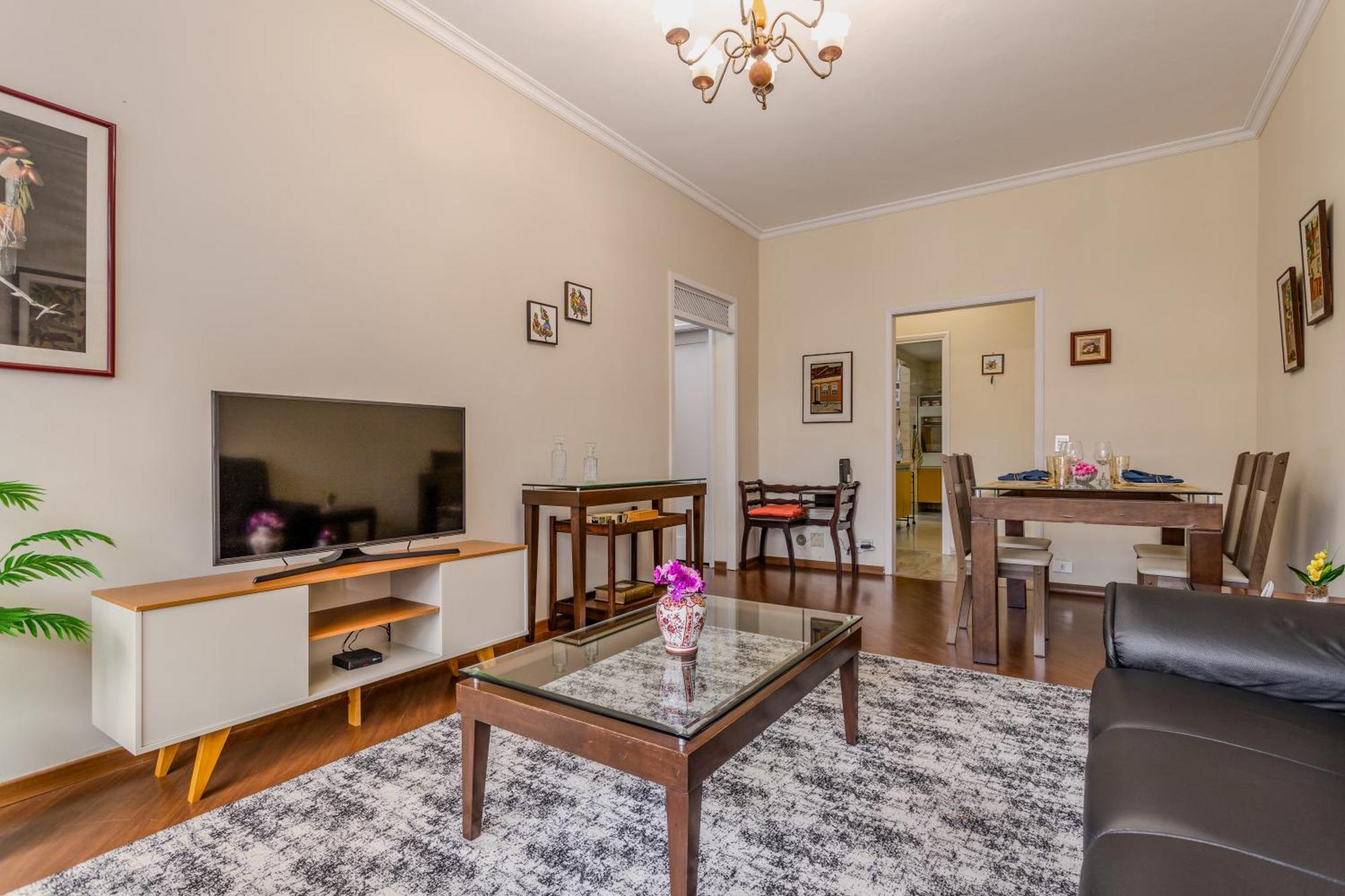 8min Da Praia, Vaga Ampla Gratis, Recepcao 24h, Cozinha Completa, 5min Do Metro E Espaco Office Com Wi-fi Rapido - Copa901 Apartamento Rio de Janeiro