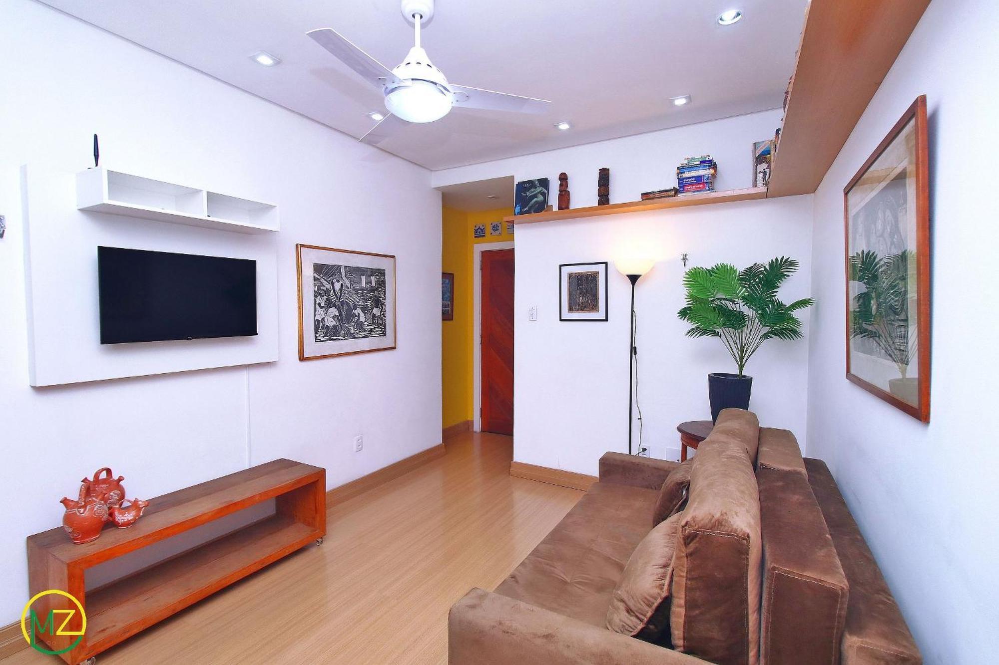 Estiloso E Confortavel 2 Quartos No Leblon Apartment