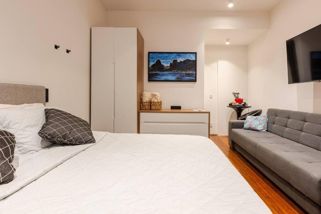 Apartment Loft Encantador Moderno Com Varanda Em Copacabana *