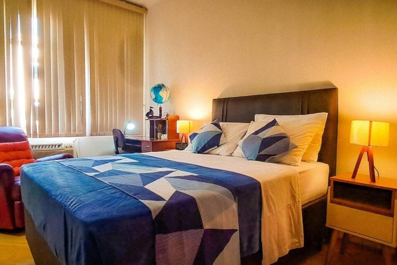 8min Da Praia, Vaga Ampla Gratis, Recepcao 24h, Cozinha Completa, 5min Do Metro E Espaco Office Com Wi-fi Rapido - Copa901
