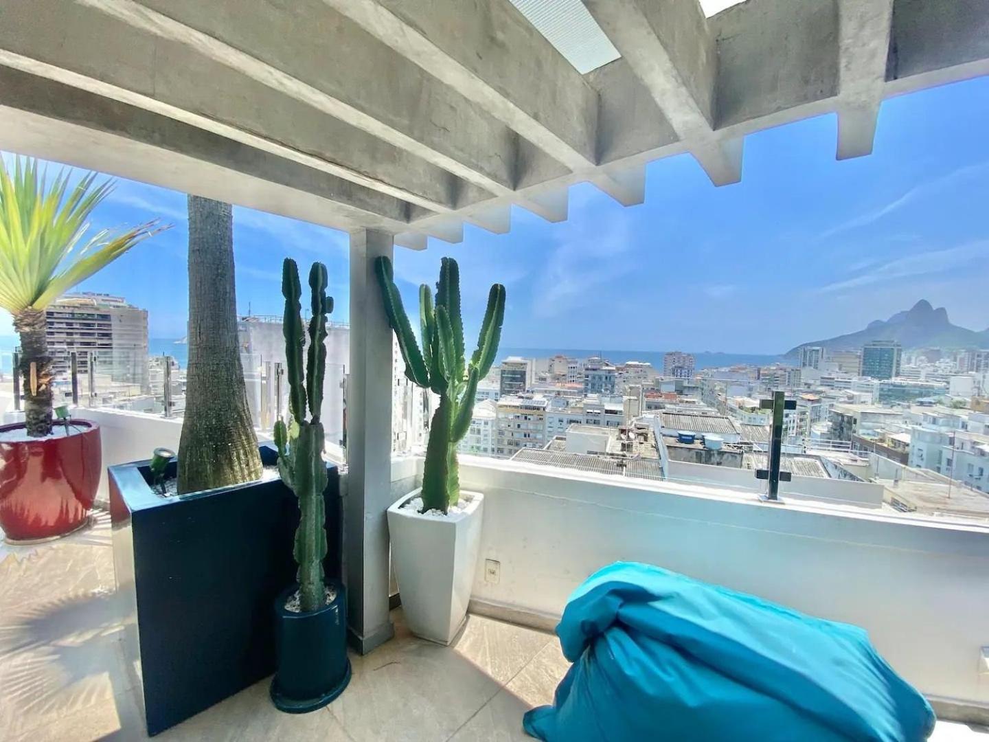 Apartamento Cobertura Duplex Com Piscina Alugar Em Copacabana Com 3 *