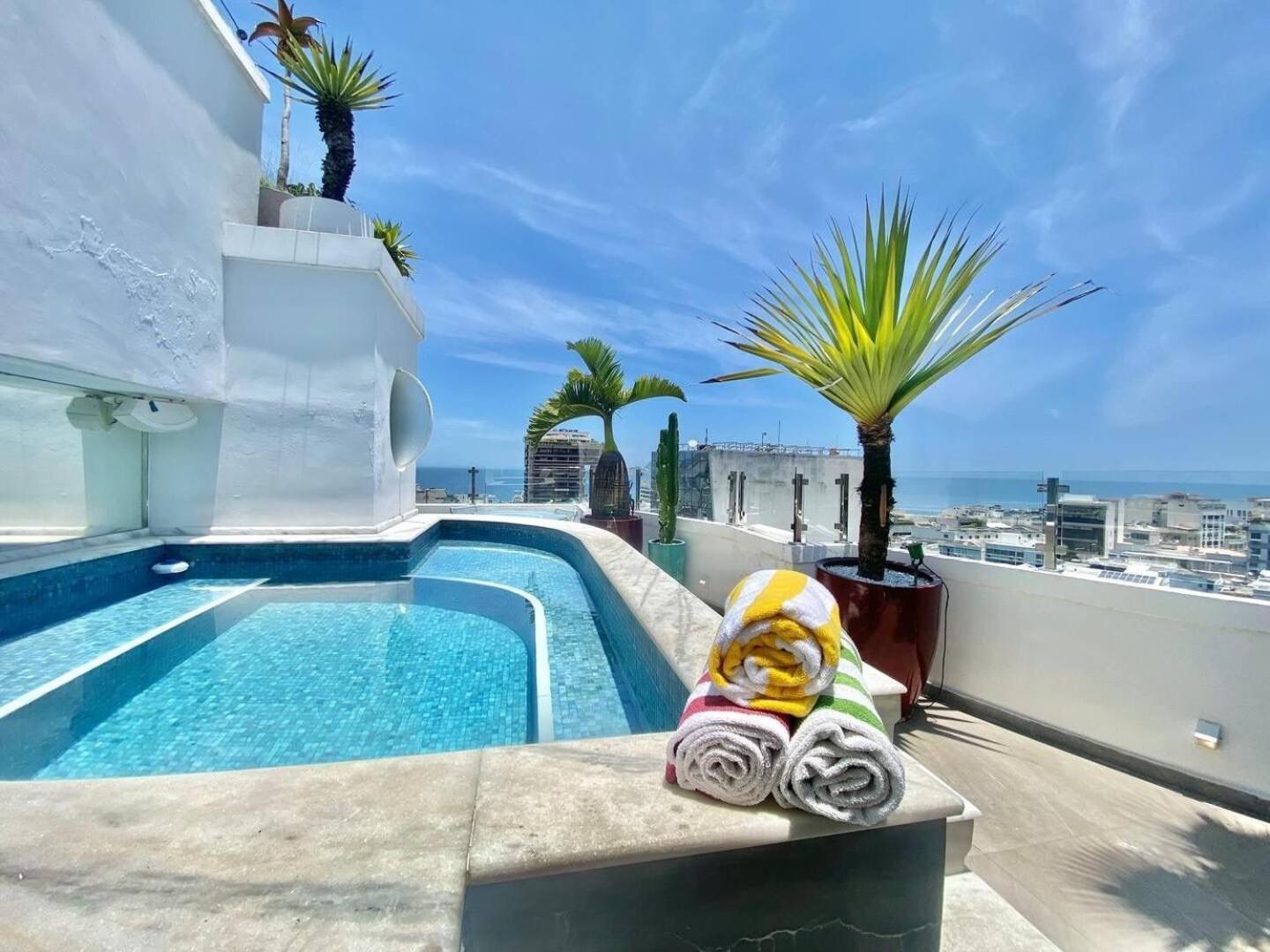 Cobertura Duplex Com Piscina Alugar Em Copacabana Com 3 Rio de Janeiro