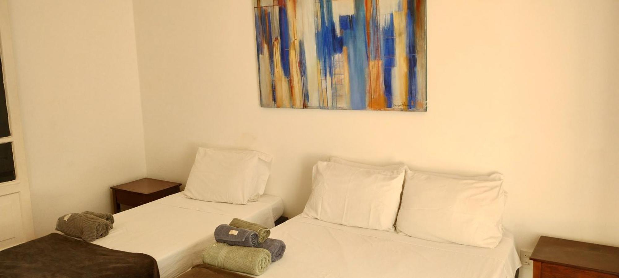 Apartamento Vista Praia De Copacabana Quarto Lilas 101 *