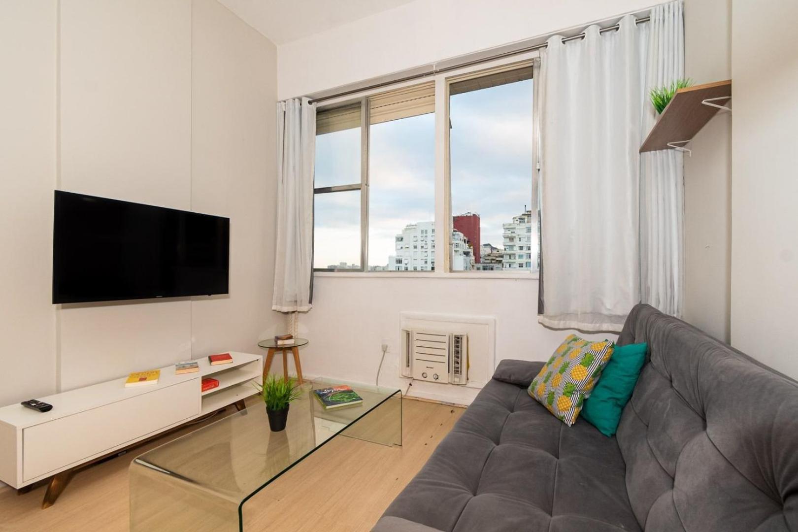 Apartamento 1quarto Com Vista Mar Em Copacabana | Brx 58/1002 Rio de Janeiro