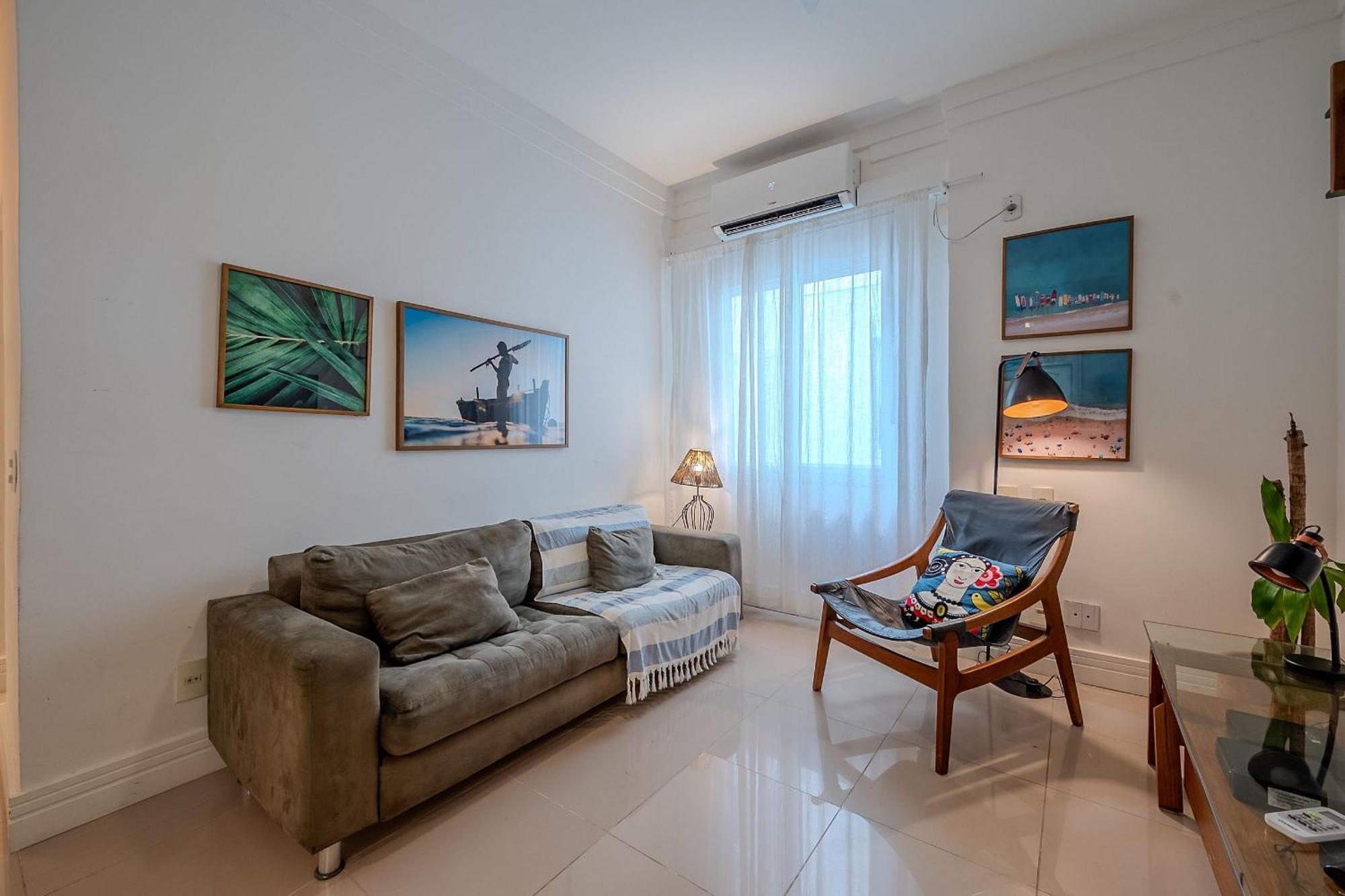 Leblon, A 4 Min Da E Metro Apartment