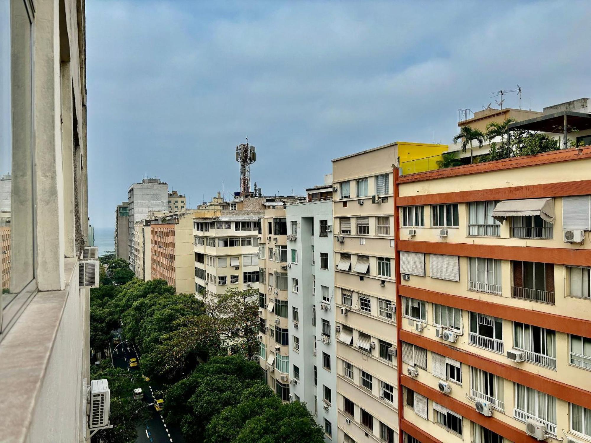 Ape Com Vista Lateral Mar A 400m Da De Copacabana * Rio de Janeiro