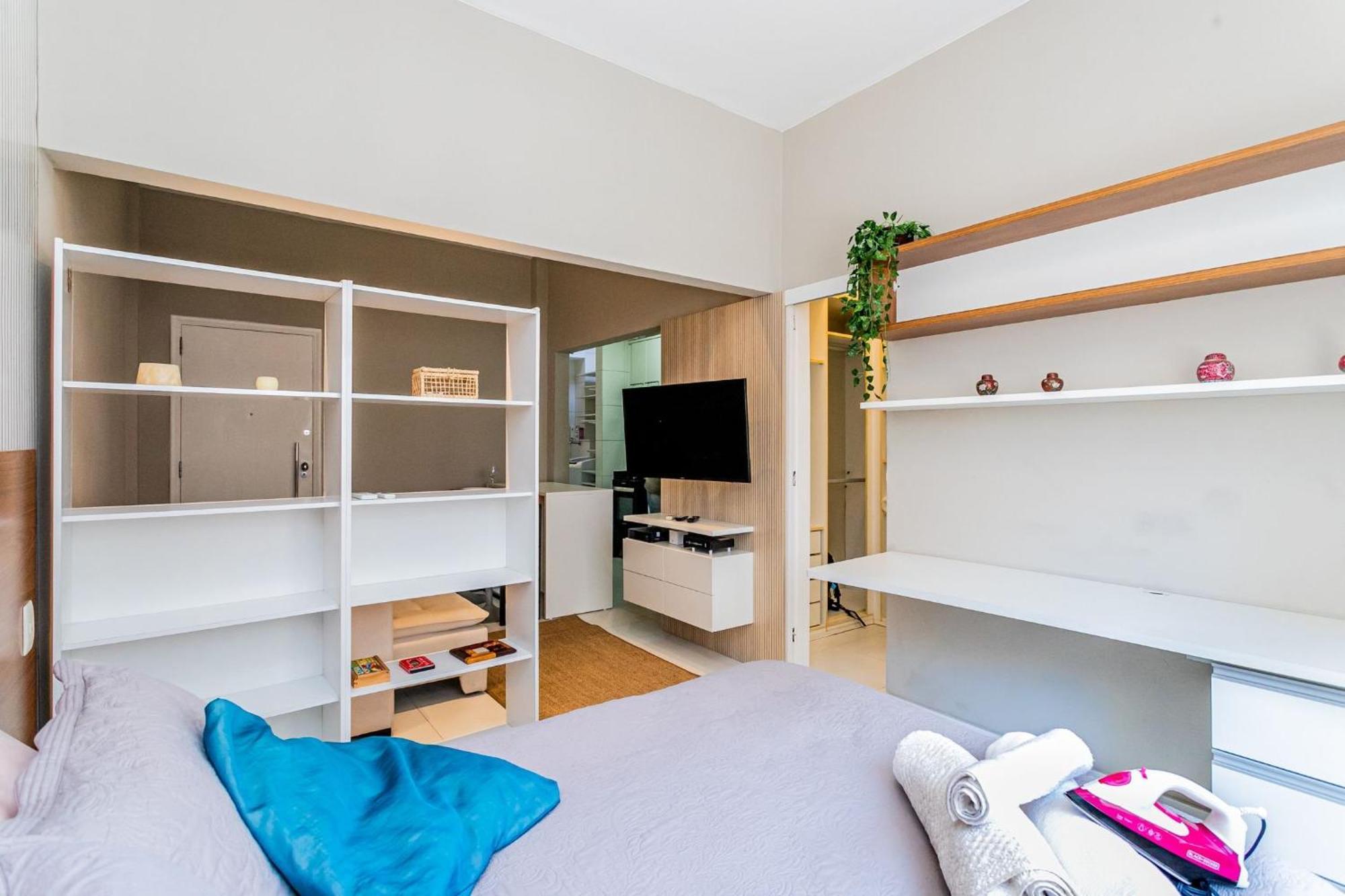 Apartment Copacabana Com Garagem, Office, Closet - Luxo, Conforto E Lazer.