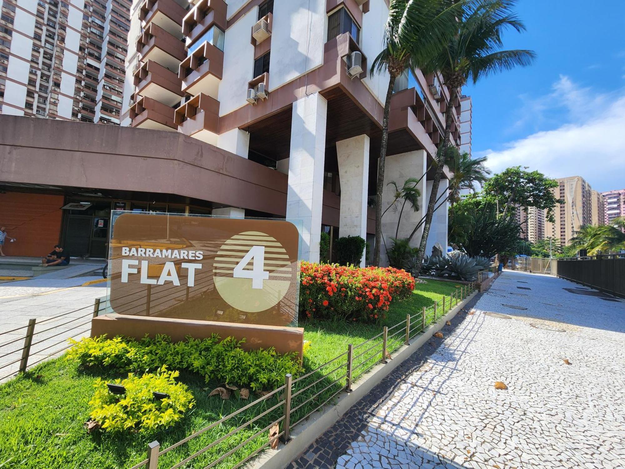Vista Mar Barramares Flat Barra Da Tijuca - Novo Apartamento Rio de Janeiro
