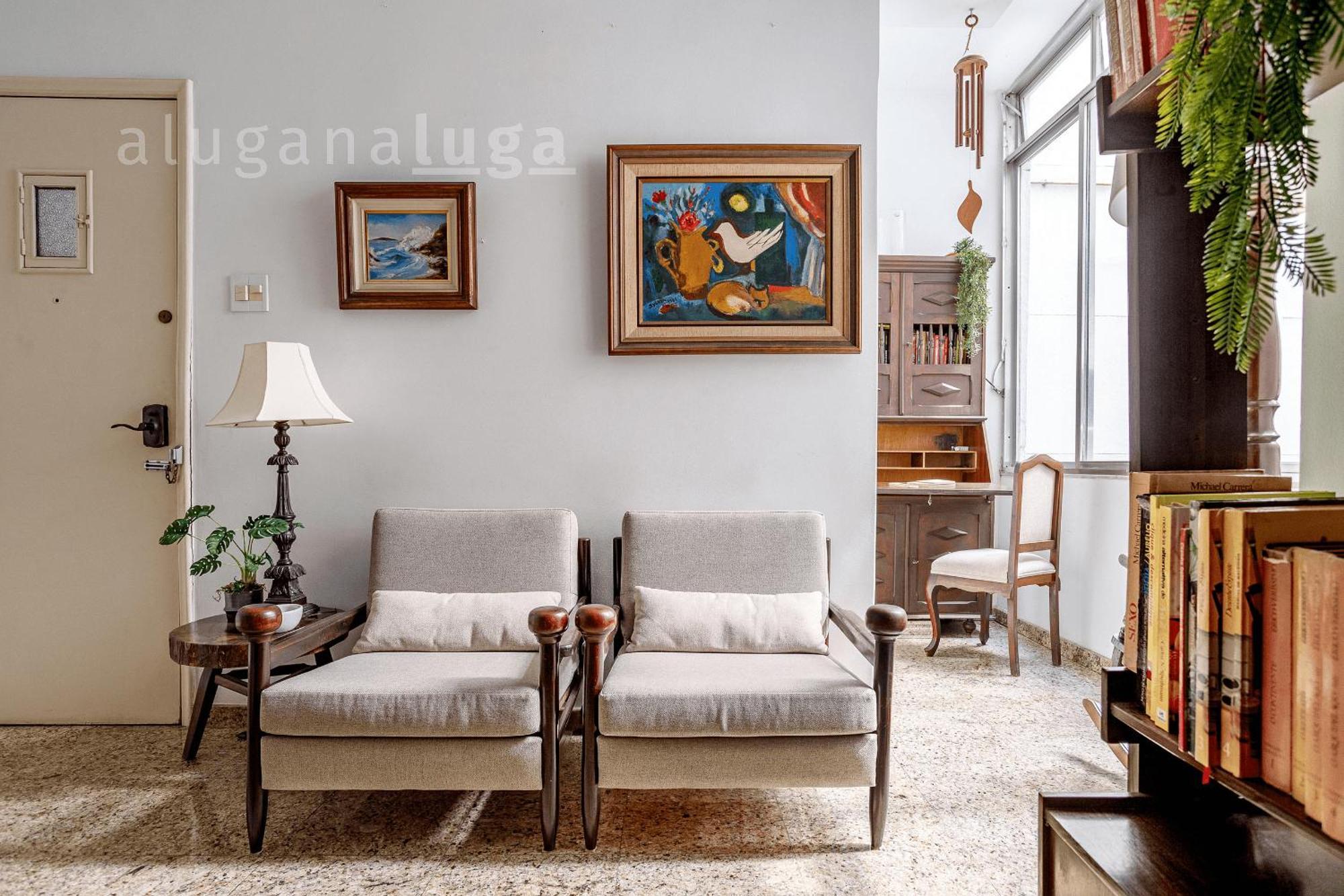 Vintage Charm: 3 Dorm. Flamengo Rj 3 Min Metro Apartment