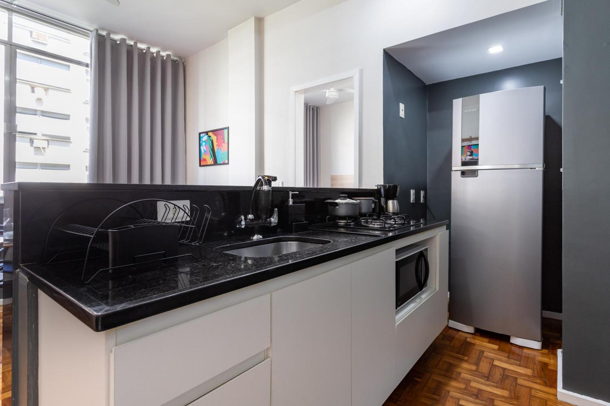 Apartamento Vista Cristo E Mar 300 Metros Da De Copacabana *