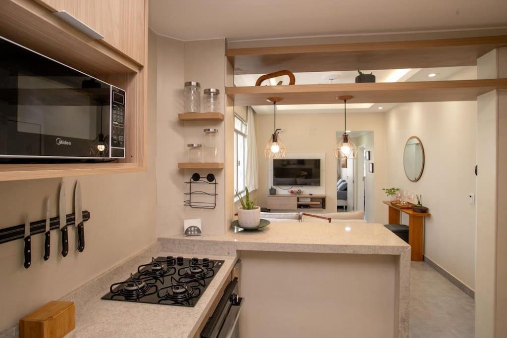 Apartamento Botafogo 2qts - Moderno E Sofisticado Com Vaga