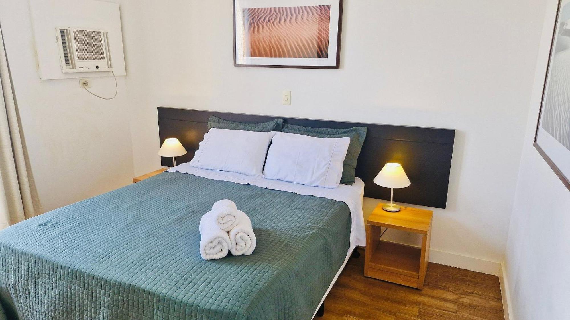 Apartamento Top Apart Leblon - Flat Com Varanda, E Terraco Panoramico