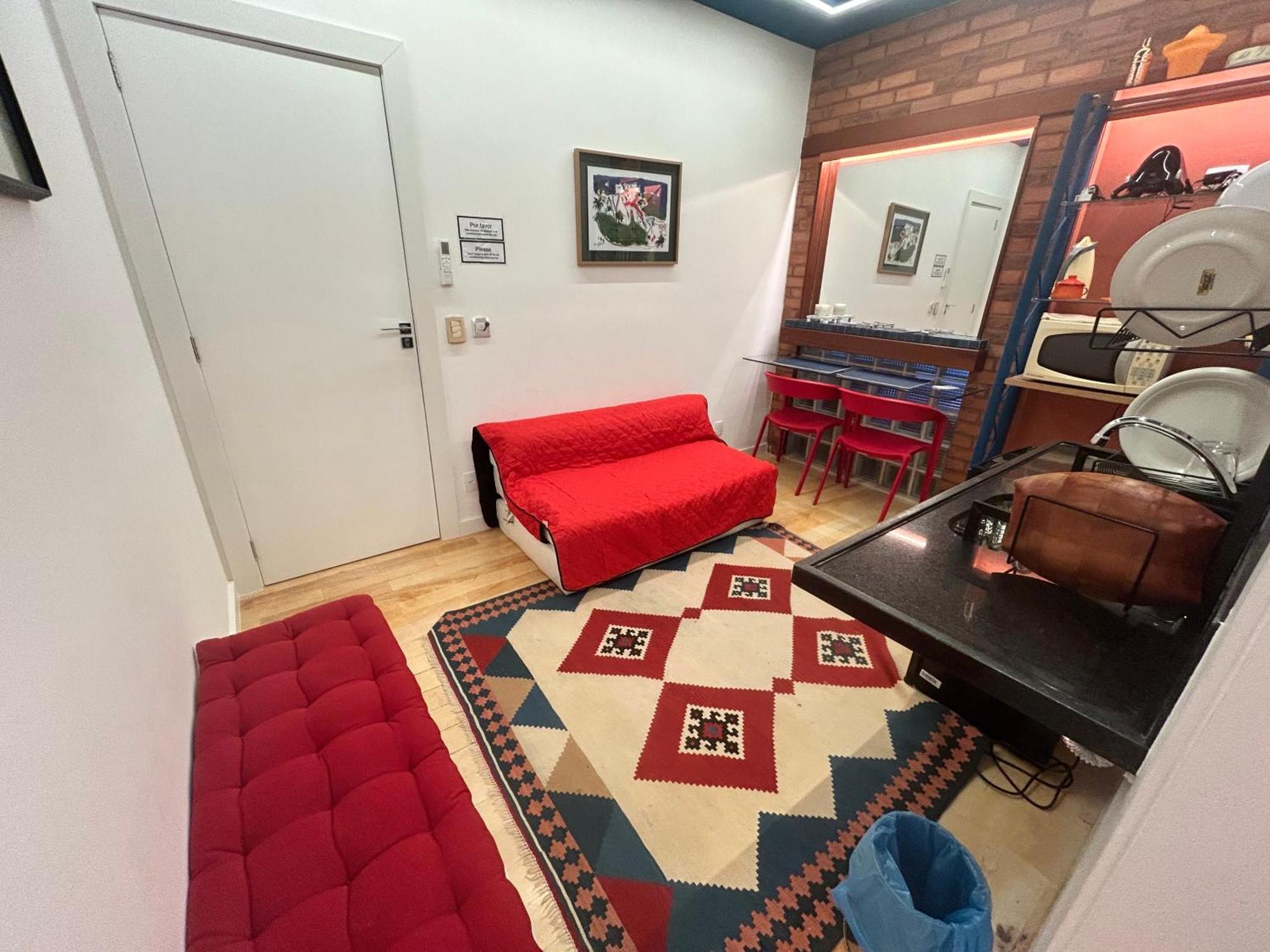 Apartamento Estudio Azul Da Cor Do Mar