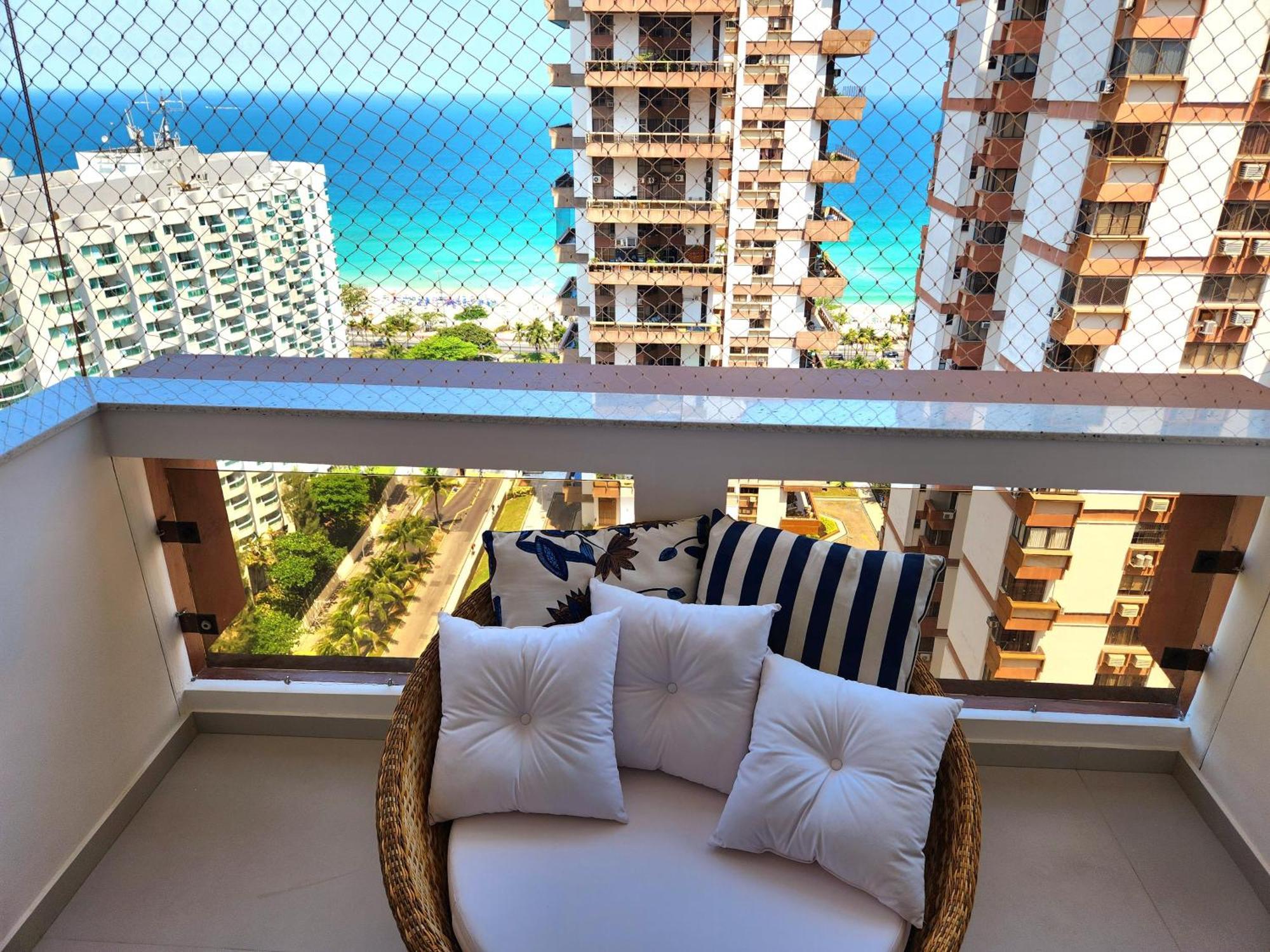 Vista Mar Barramares Flat Barra Da Tijuca - Novo Apartamento *