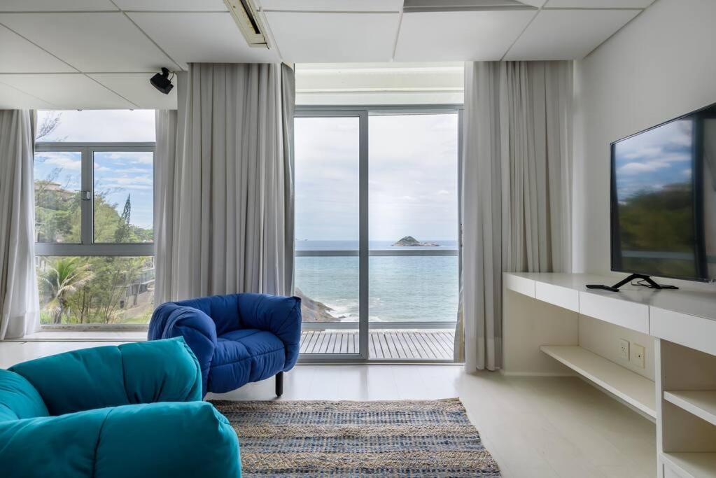 Apartamento Praia Da Joatinga, Triplex Luxo Sobre O Mar
