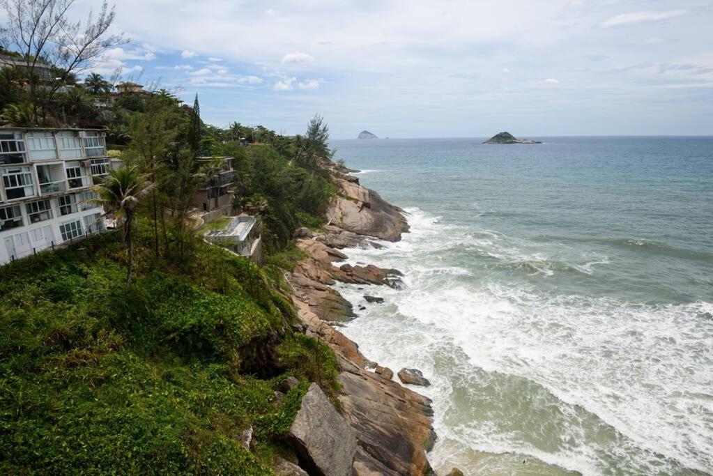 Praia Da Joatinga, Triplex Luxo Sobre O Mar Apartamento *