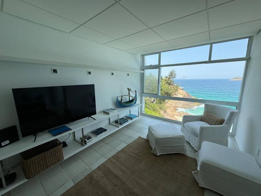 Apartamento Praia Da Joatinga, Triplex Luxo Sobre O Mar *