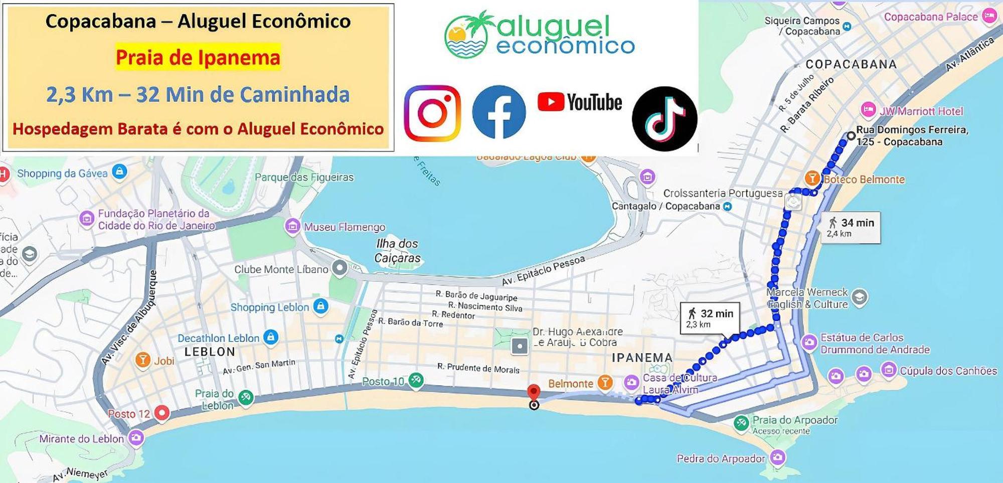 Copacabana - Apto 1122 - Aluguel Economico Apartment Rio de Janeiro