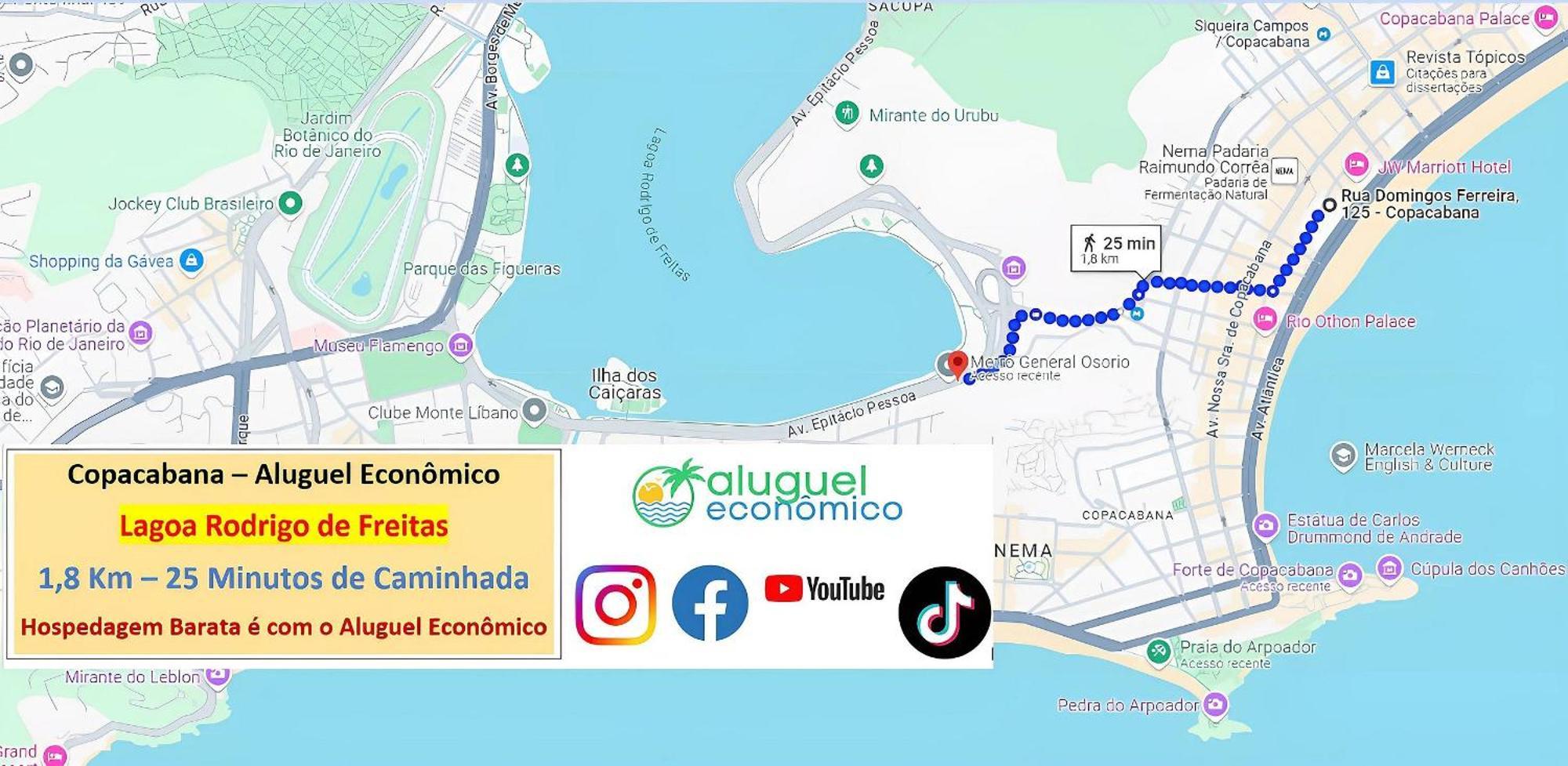 Copacabana - Apto 1122 - Aluguel Economico Apartment Rio de Janeiro
