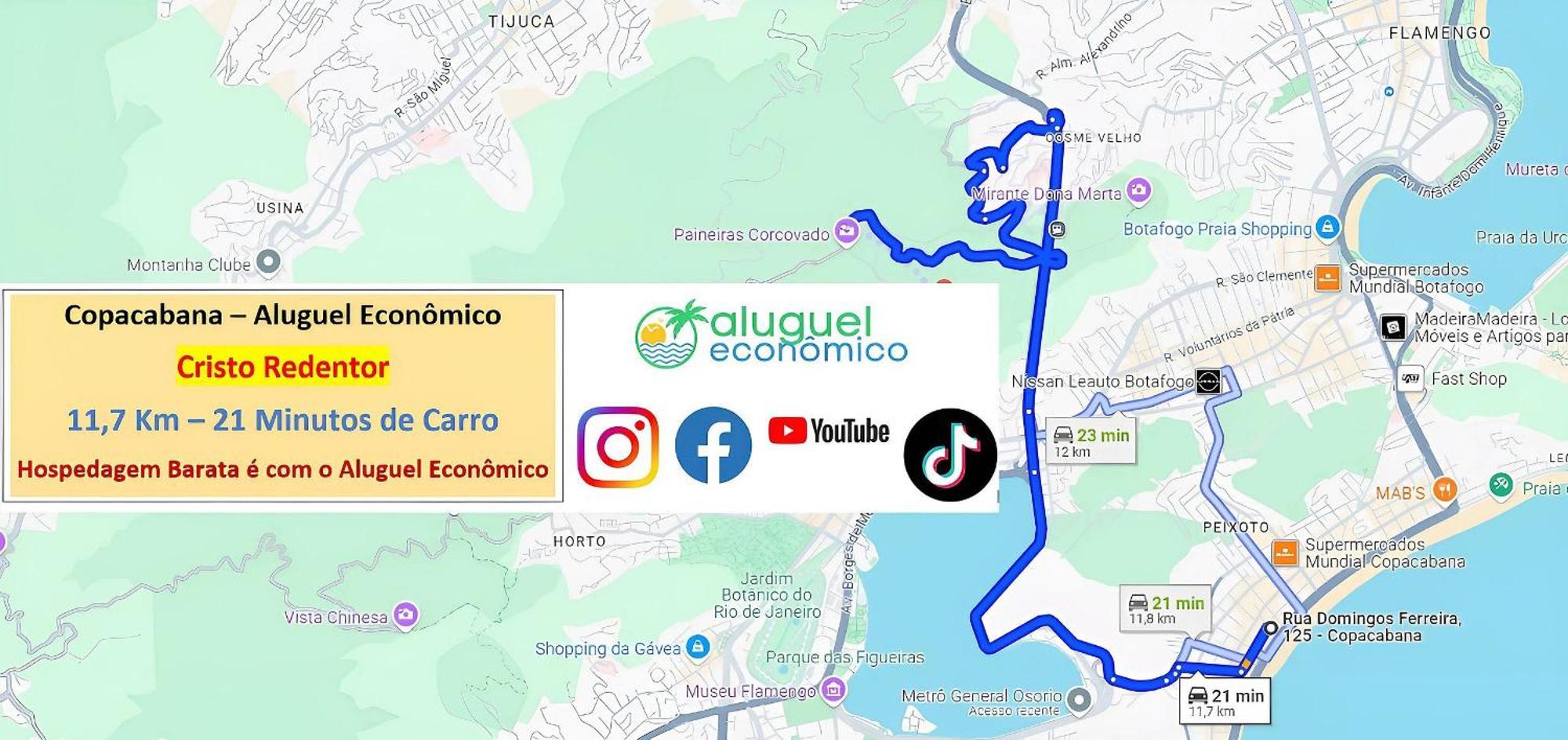 Apartment Copacabana - Apto 1122 - Aluguel Economico *