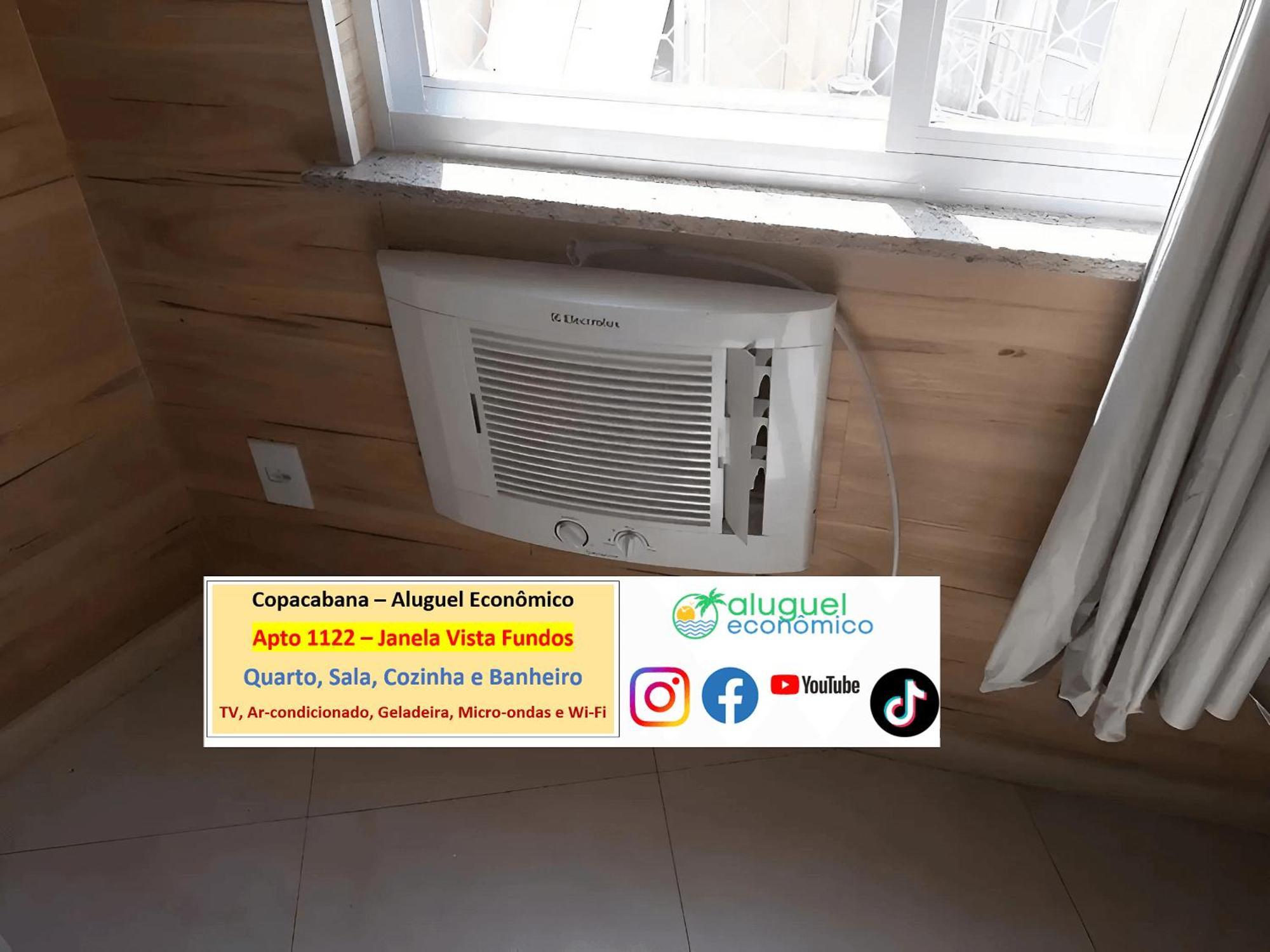 Copacabana - Apto 1122 - Aluguel Economico Apartment Rio de Janeiro
