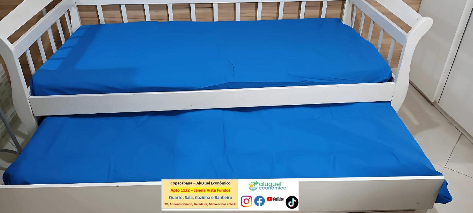 Apartment Copacabana - Apto 1122 - Aluguel Economico *