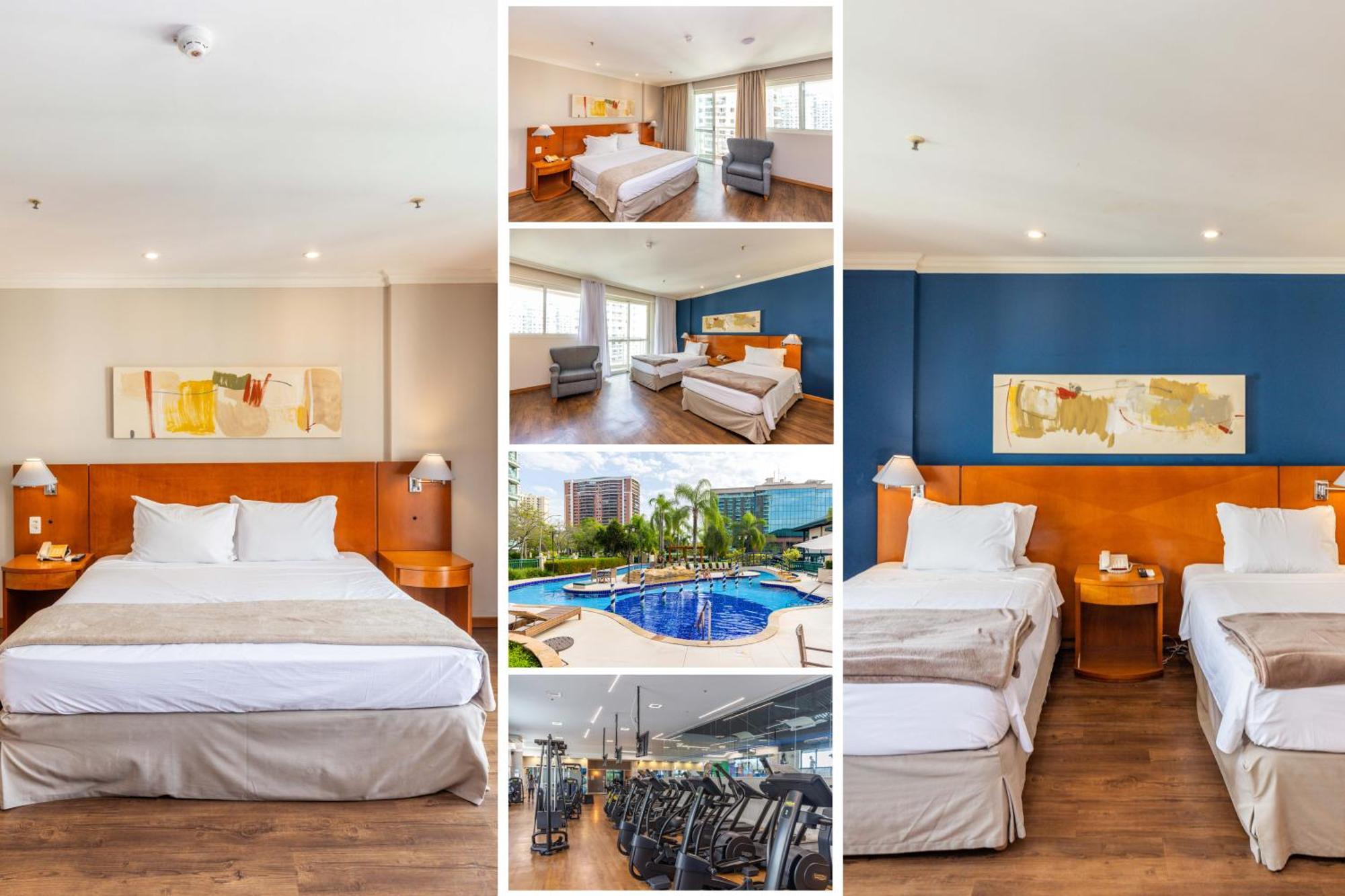 Barra Premium - Flat Com Servicos, Recepcao 24 Horas, Piscina, Academia E Balsa Praia! *