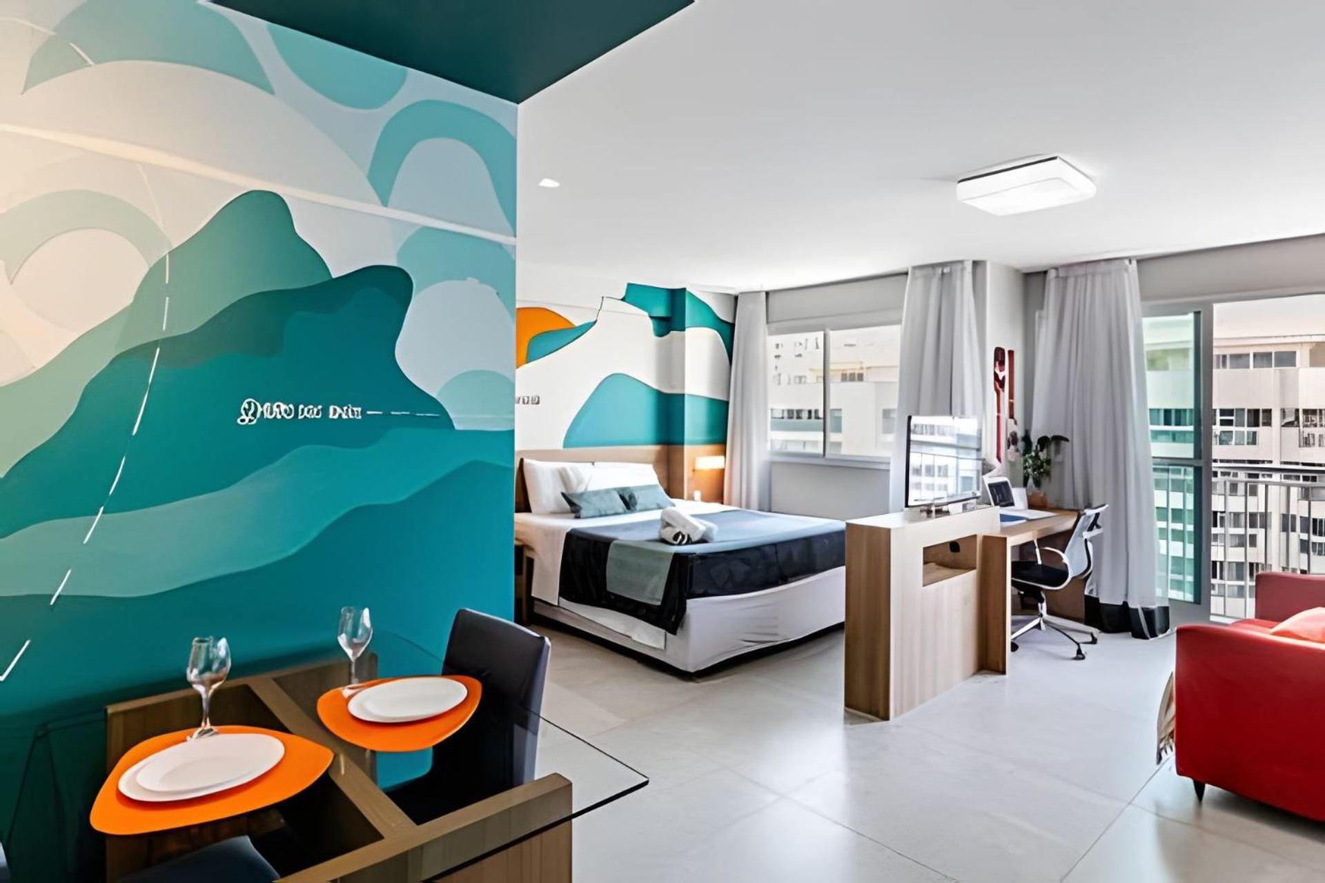 Flat Barra Olimpica Conforto Boutique-wifi 500mb * Rio de Janeiro