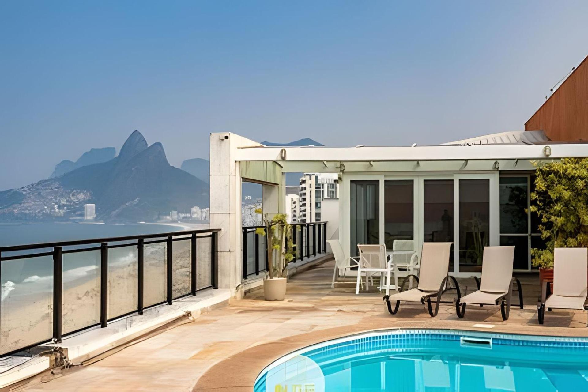 Frente Mar! Vista Linda Lateral De Ipanema Rio de Janeiro
