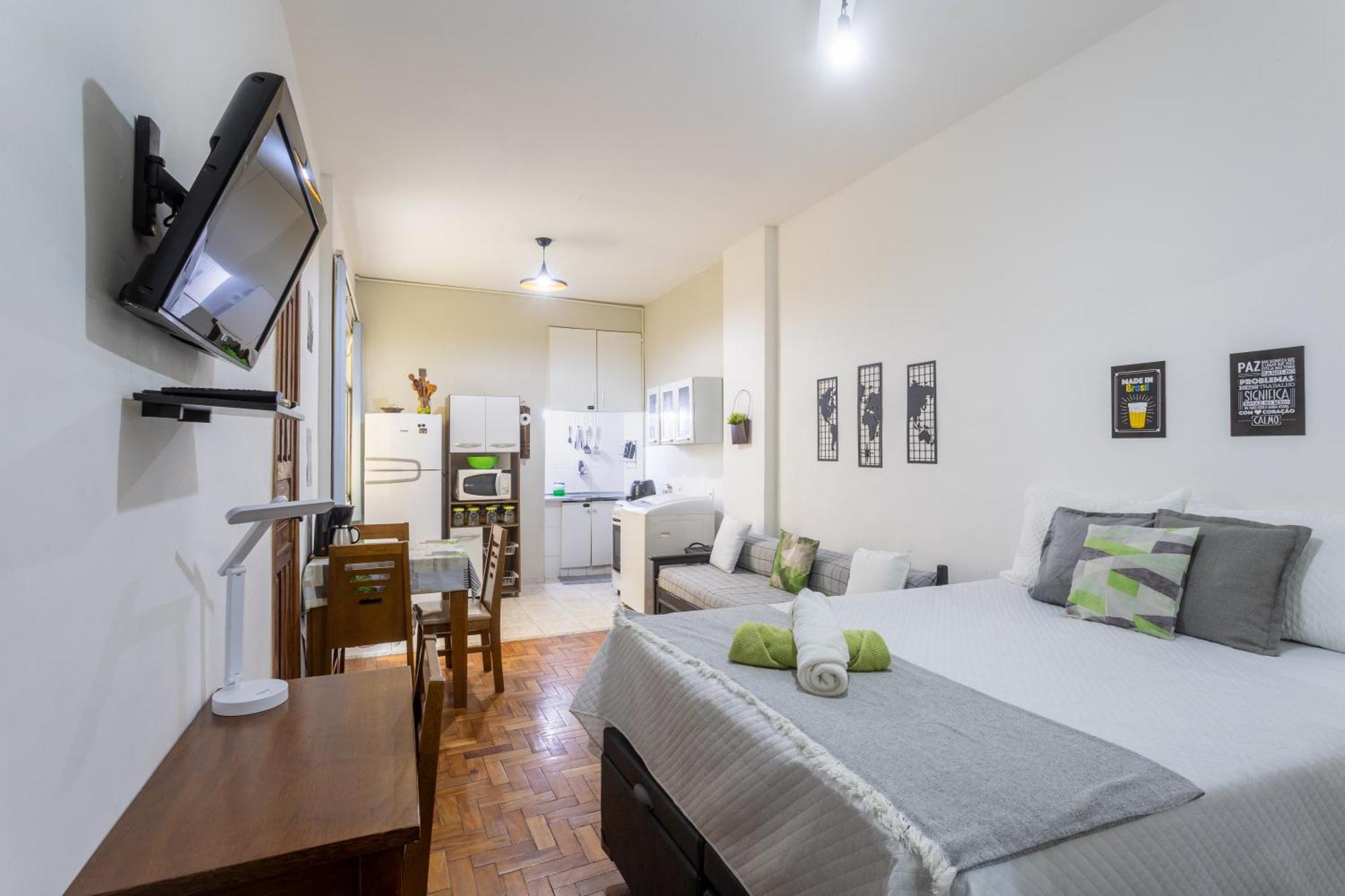 Apartamento Kitnet Charmoso No Coracao Do Rio!