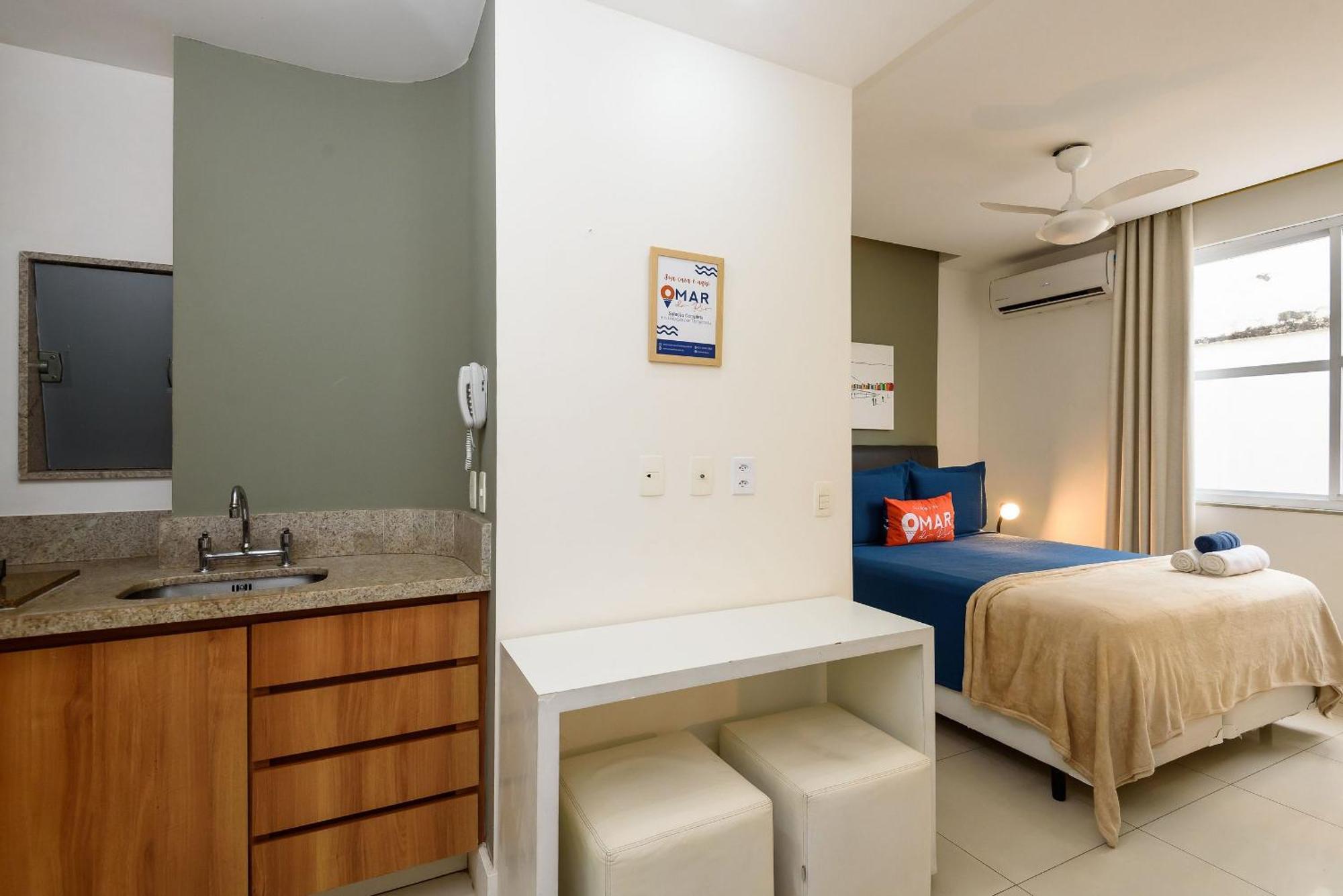 Omar Do Rio - Pm 269/407: Na Quadra Da De Ipanema Entre Os Postos 8 E 9, Internet 125mbps + Workstation E Roku Tv, Próximo Ao Metrô General Osório *