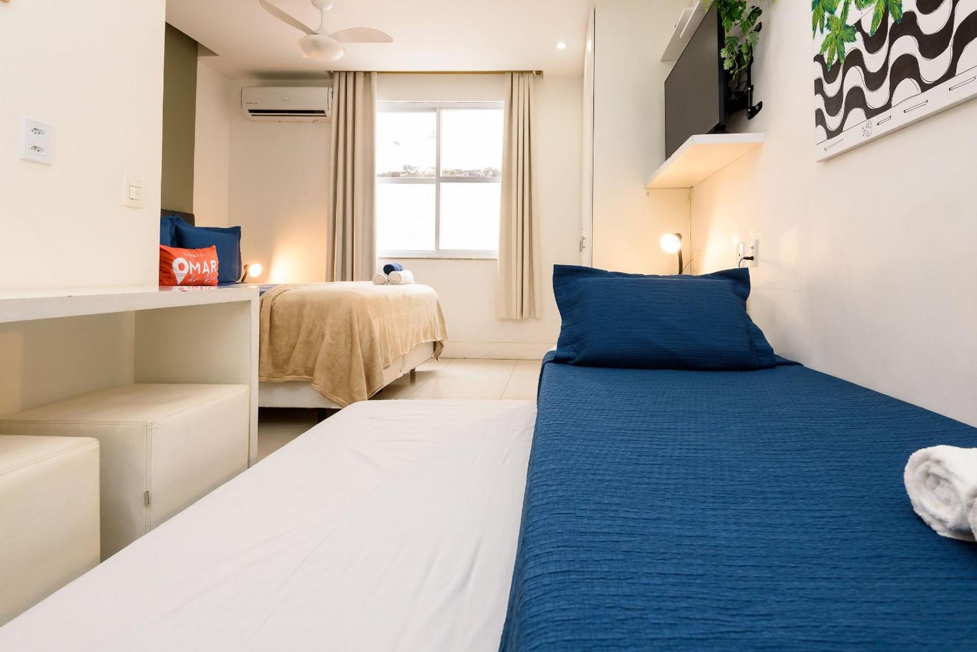 Omar Do Rio - Pm 269/407: Na Quadra Da De Ipanema Entre Os Postos 8 E 9, Internet 125mbps + Workstation E Roku Tv, Próximo Ao Metrô General Osório Apartamento Rio de Janeiro
