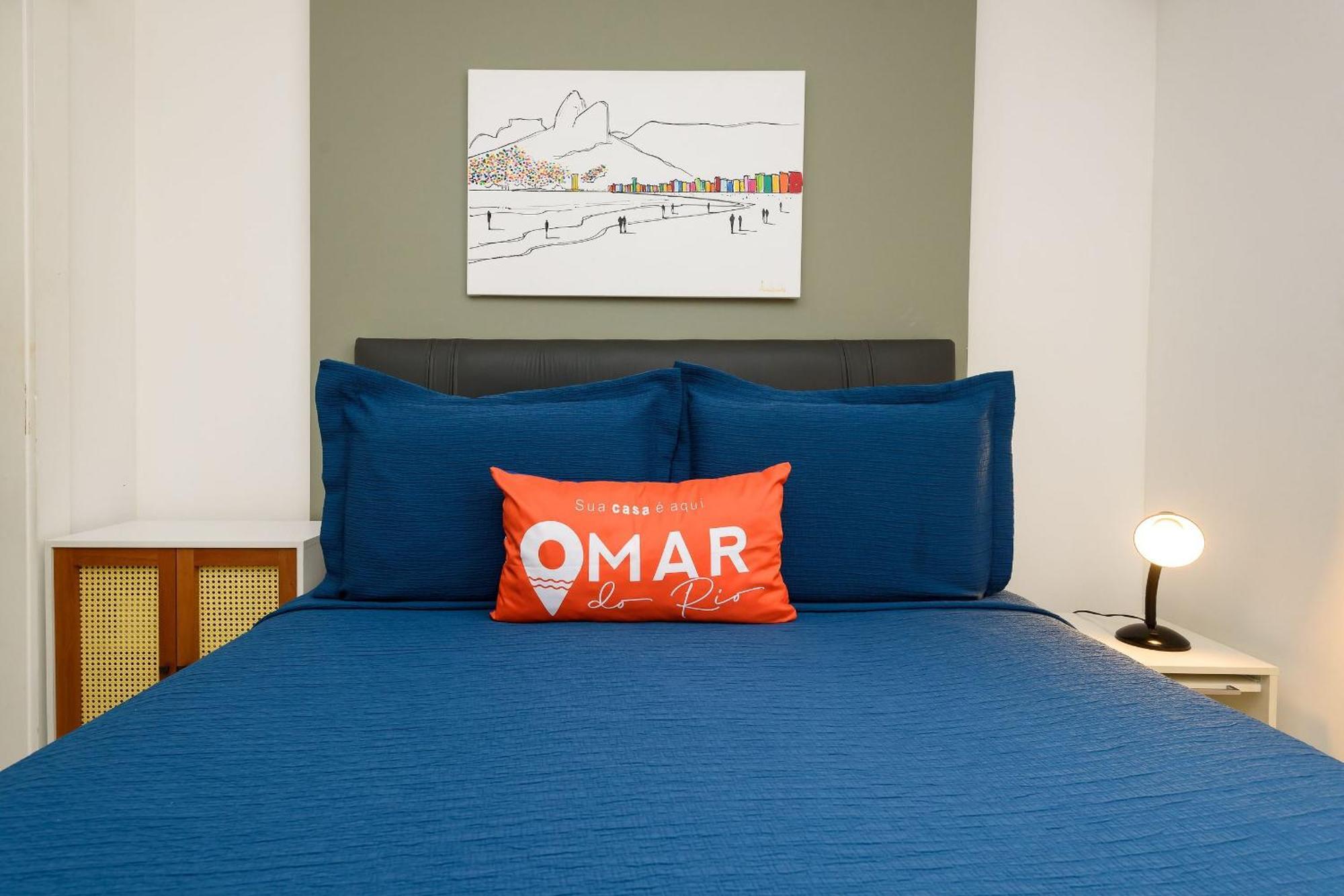 Apartamento Omar Do Rio - Pm 269/407: Na Quadra Da De Ipanema Entre Os Postos 8 E 9, Internet 125mbps + Workstation E Roku Tv, Próximo Ao Metrô General Osório Rio de Janeiro