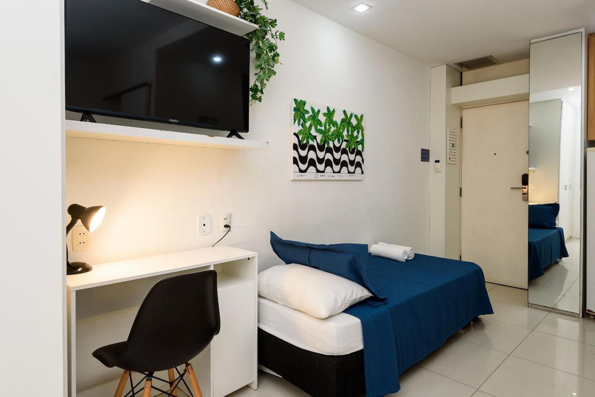 Omar Do Rio - Pm 269/407: Na Quadra Da De Ipanema Entre Os Postos 8 E 9, Internet 125mbps + Workstation E Roku Tv, Próximo Ao Metrô General Osório *