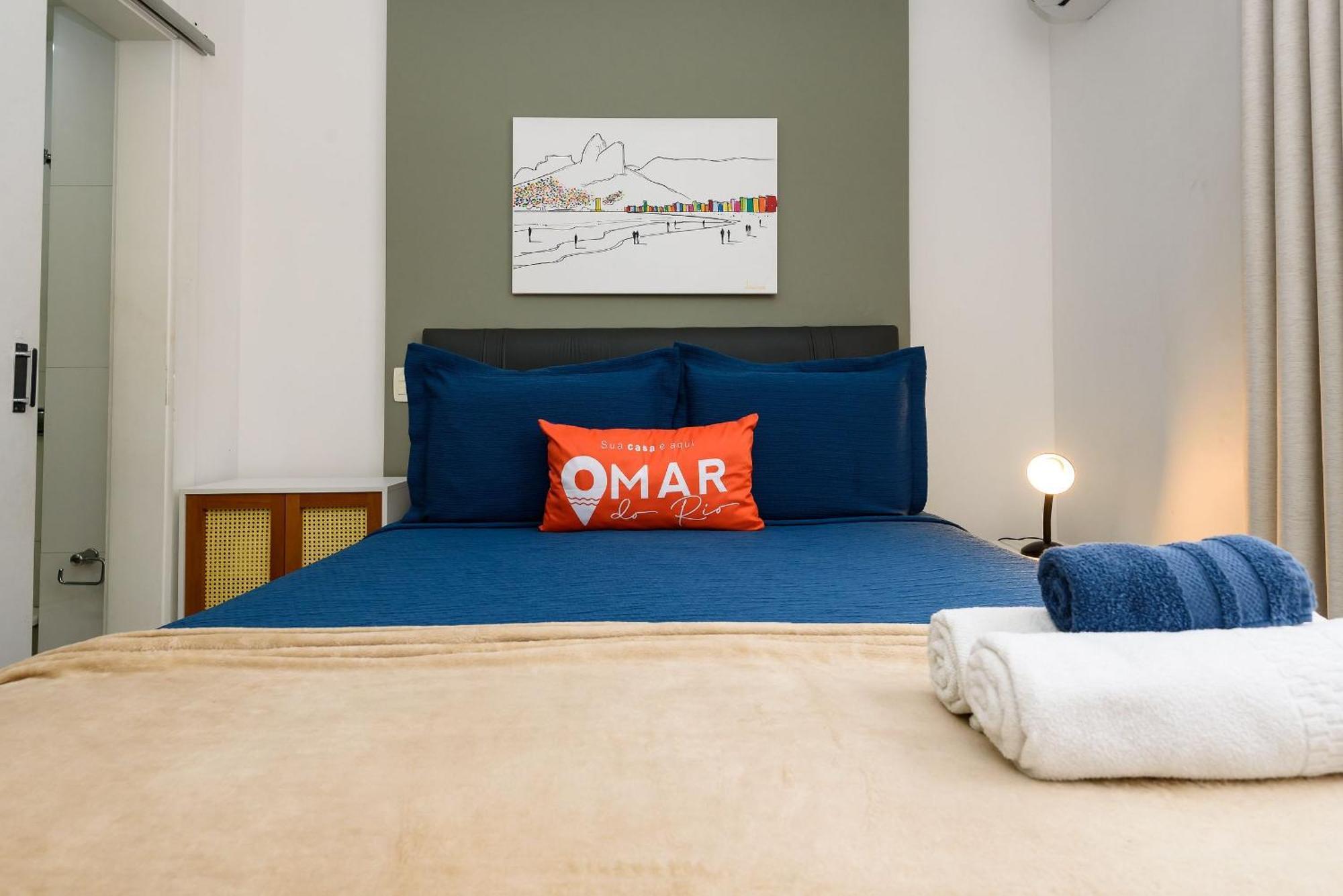 Apartamento Omar Do Rio - Pm 269/407: Na Quadra Da De Ipanema Entre Os Postos 8 E 9, Internet 125mbps + Workstation E Roku Tv, Próximo Ao Metrô General Osório Rio de Janeiro