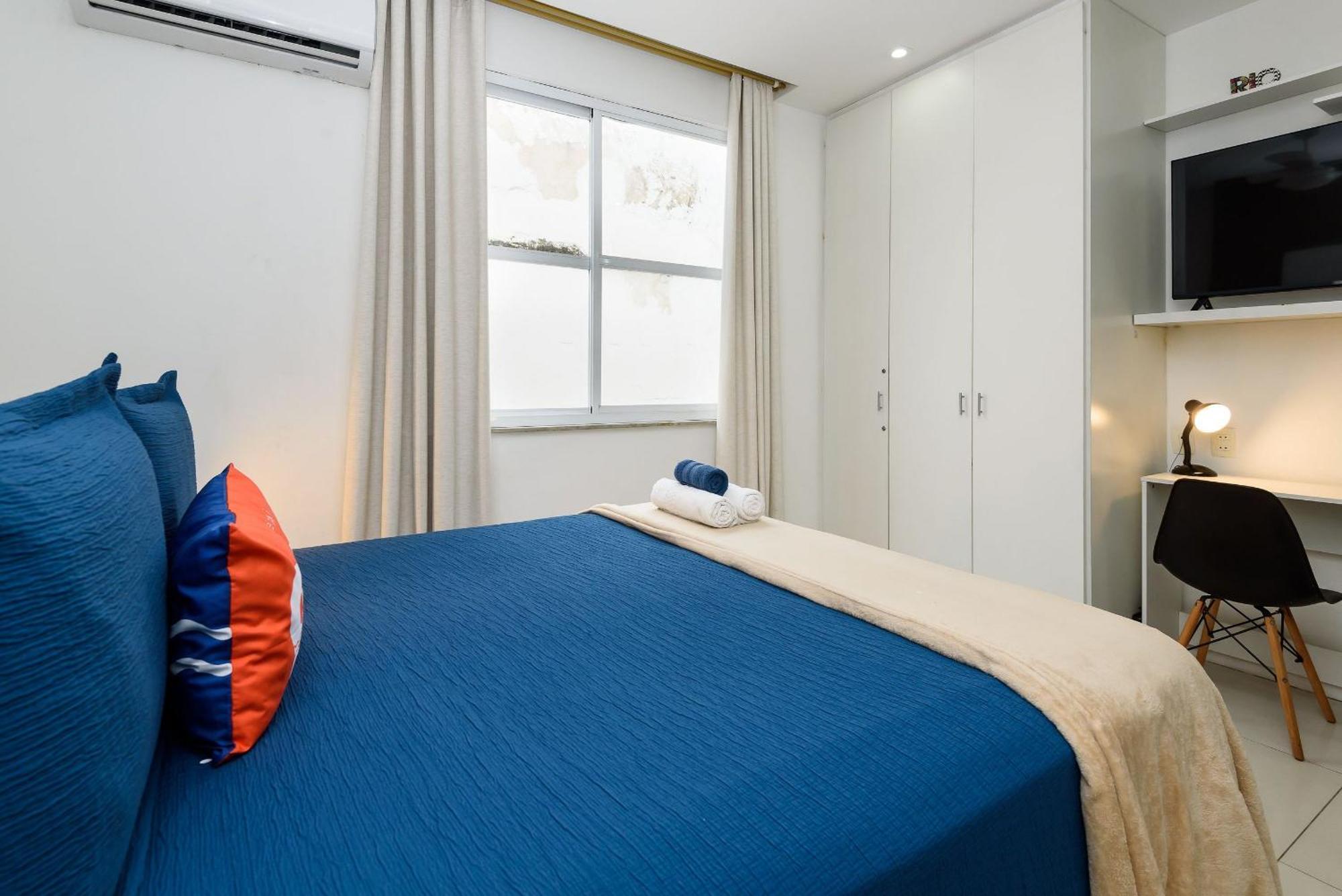 Omar Do Rio - Pm 269/407: Na Quadra Da De Ipanema Entre Os Postos 8 E 9, Internet 125mbps + Workstation E Roku Tv, Próximo Ao Metrô General Osório Apartamento *