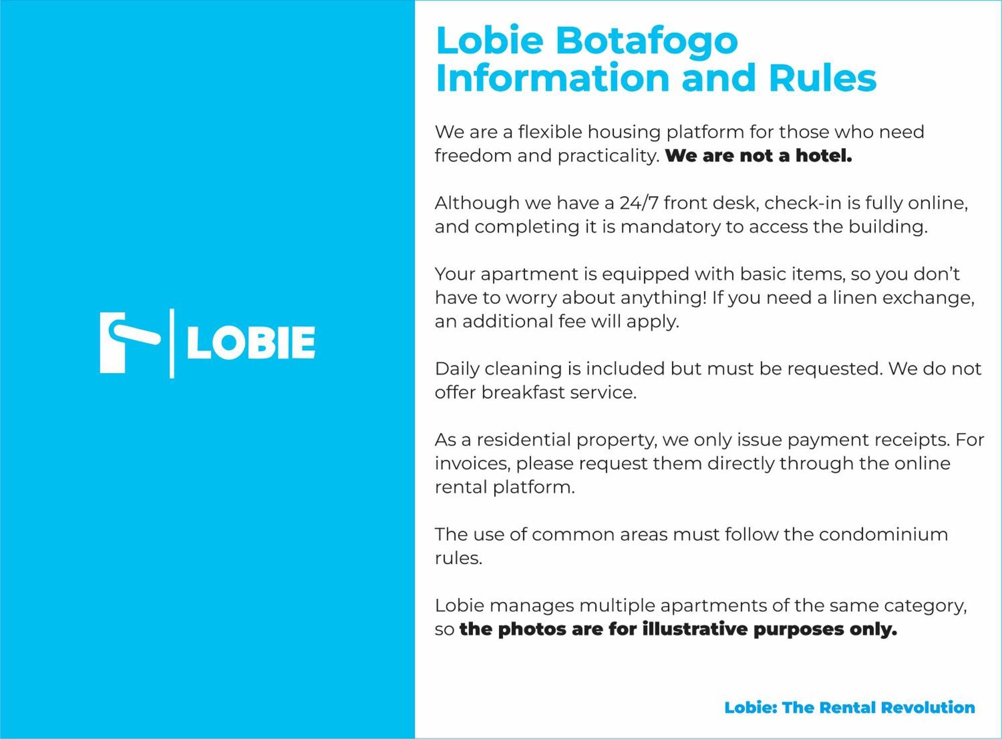 Apartment Lobie Botafogo Privilege Rio de Janeiro