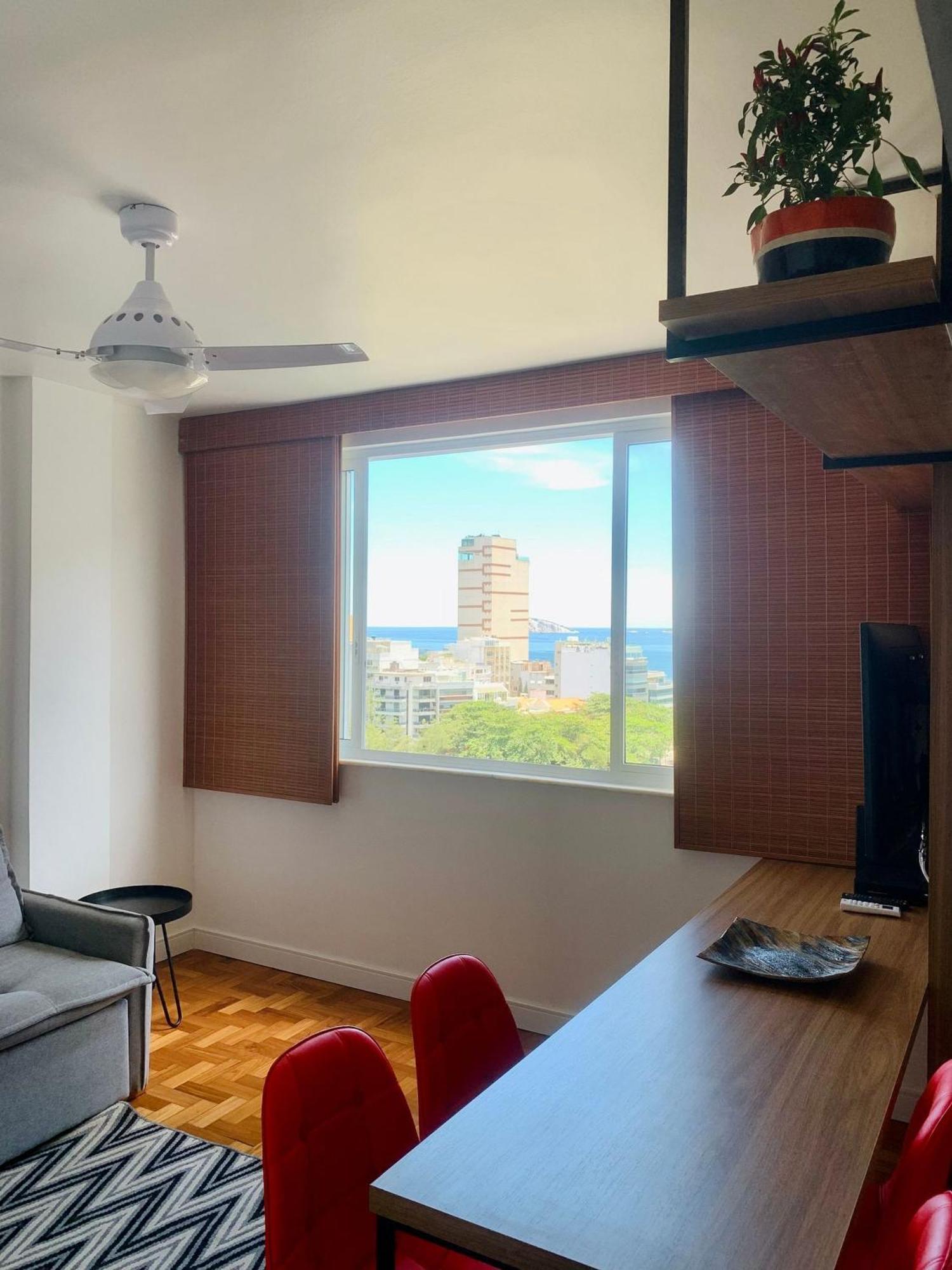 Apartamento Fantástica Vista Da Fronteira Leblon E Ipanema