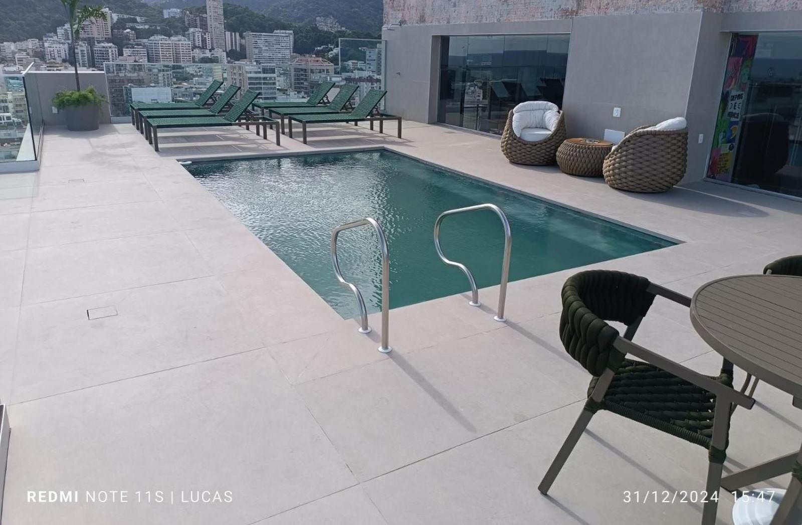 Flat Com Piscina, Varanda, Vista Mar E Cristo * Rio de Janeiro