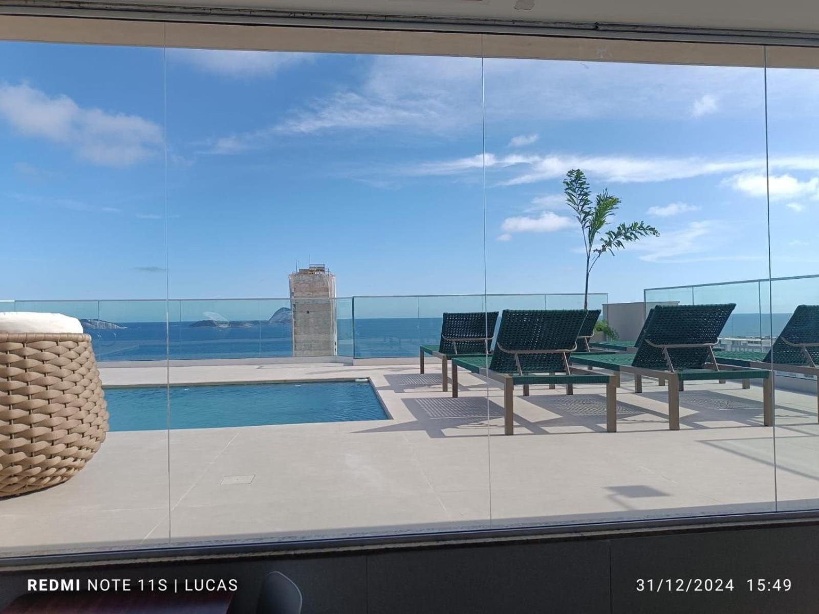 Flat Com Piscina, Varanda, Vista Mar E Cristo Apartment Rio de Janeiro